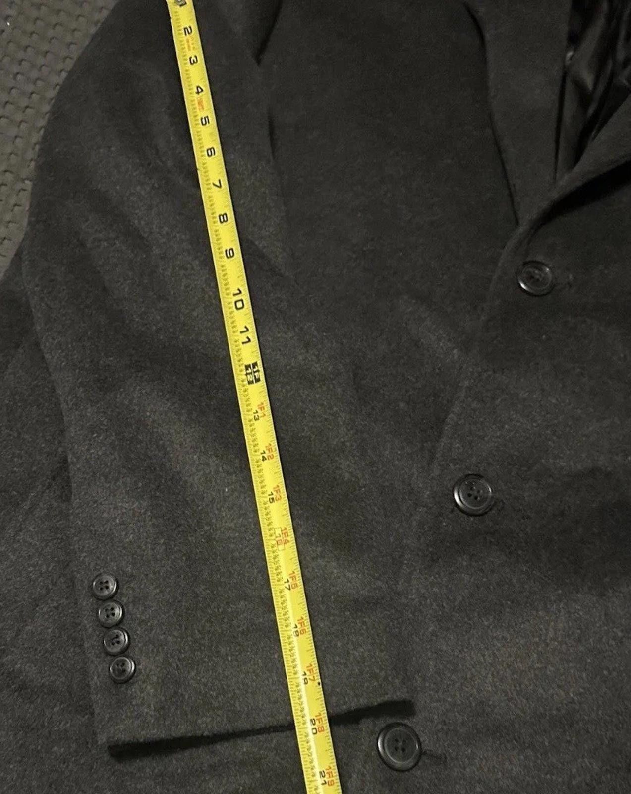 London Fog London Fog Signature Men's Wool Blend Coat Overcoat Size 48L Size US XL / EU 56 / 4 - 9 Thumbnail