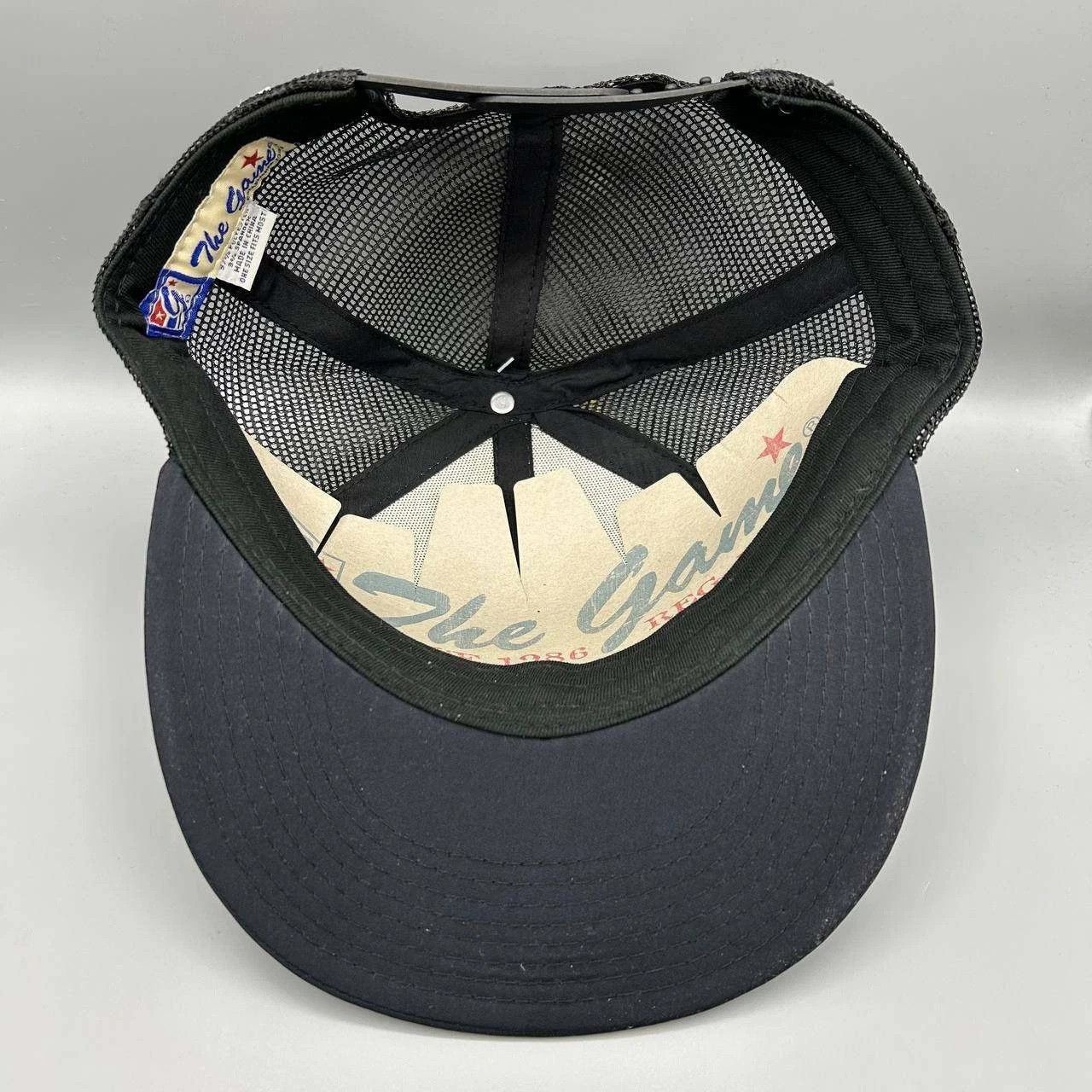 The Game Vintage California Republic Trucker Hat Men Snap Back Cap Size ONE SIZE - 2 Thumbnail
