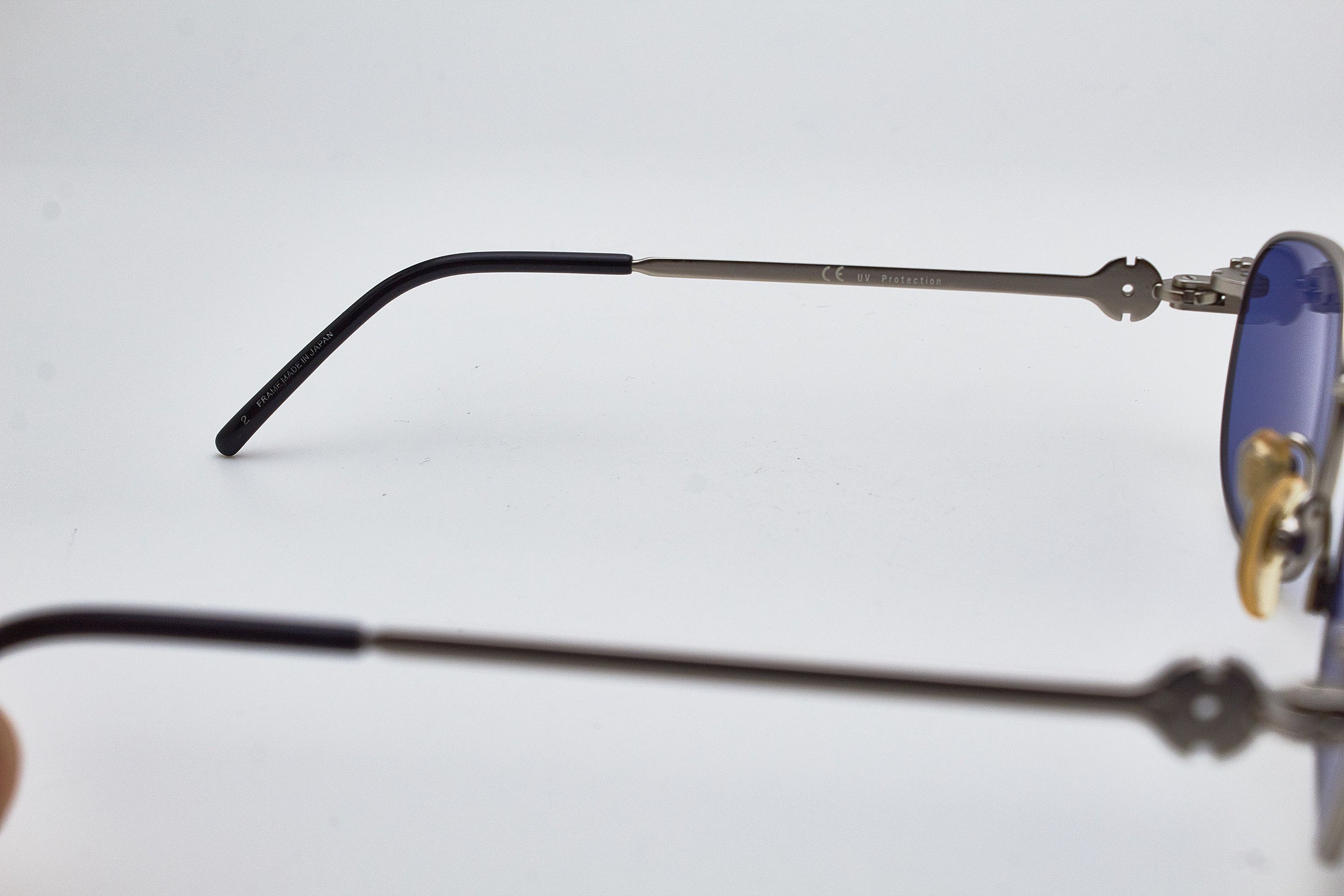 Yohji Yamamoto Yohji Yamamoto Slim Rectangular Shades Narrow AF Steampunk Size ONE SIZE - 6 Thumbnail