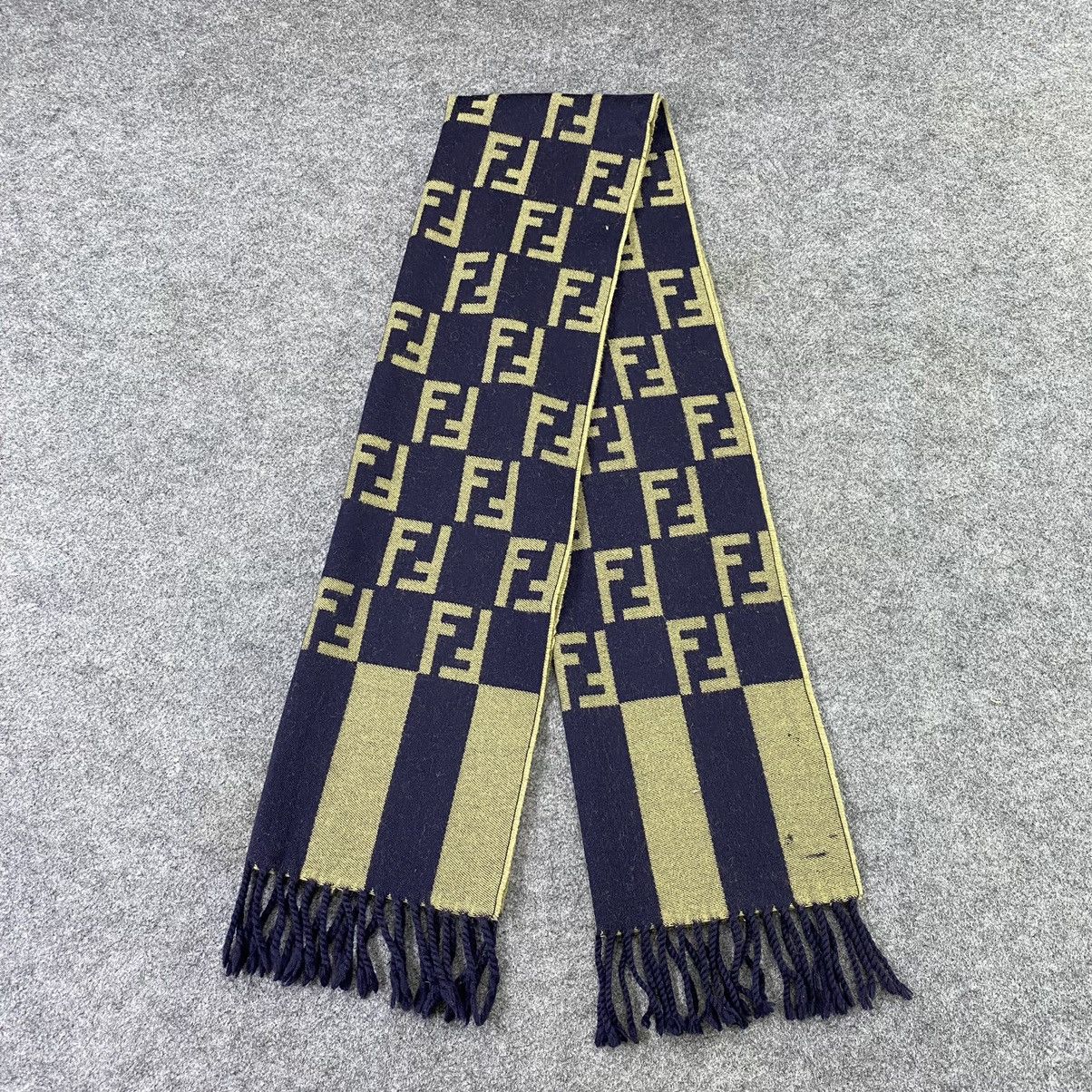 Fendi × Vintage Fendi Scarf / Muffler / Neckwear-K046 Size ONE SIZE - 2 Thumbnail