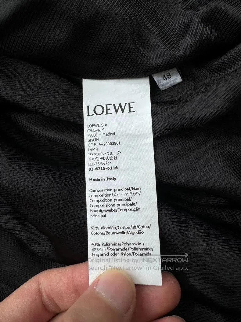 Loewe Loewe Black Puffer Jacket with Leather Tag. Size US L / EU 52-54 / 3 - 4 Thumbnail
