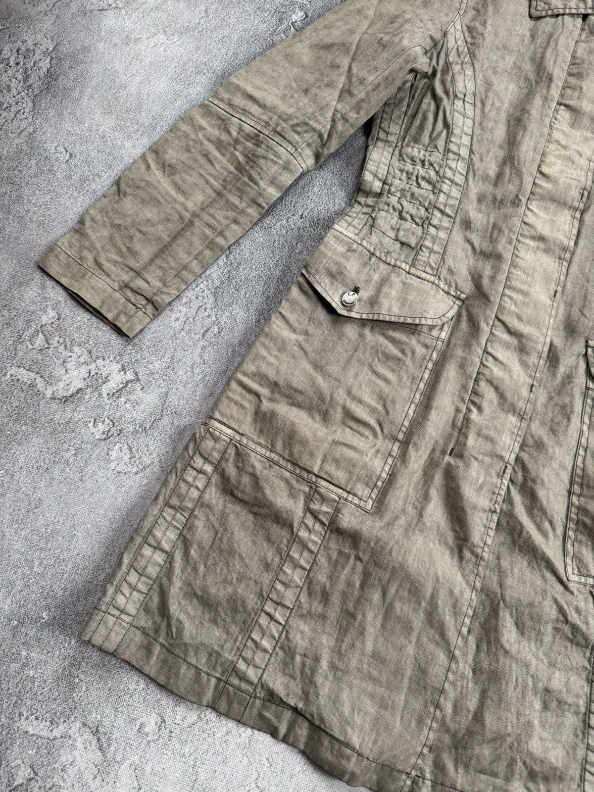 C.P. Company C.P. Company 40size SS04 vintage retro linen jacket coat Size S / US 4 / IT 40 - 9 Thumbnail