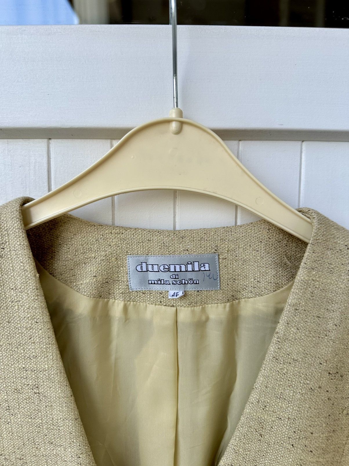 Japanese Brand Vintage Duemila De Mila Shon Blazer Japan Made Size M / US 6-8 / IT 42-44 - 5 Thumbnail