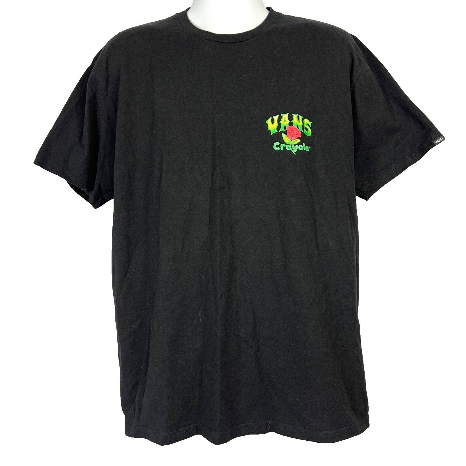 Vans VANS x Crayola Mens T-Shirt size Large Crayons Rainbow Rose Size US L / EU 52-54 / 3 - 2 Thumbnail