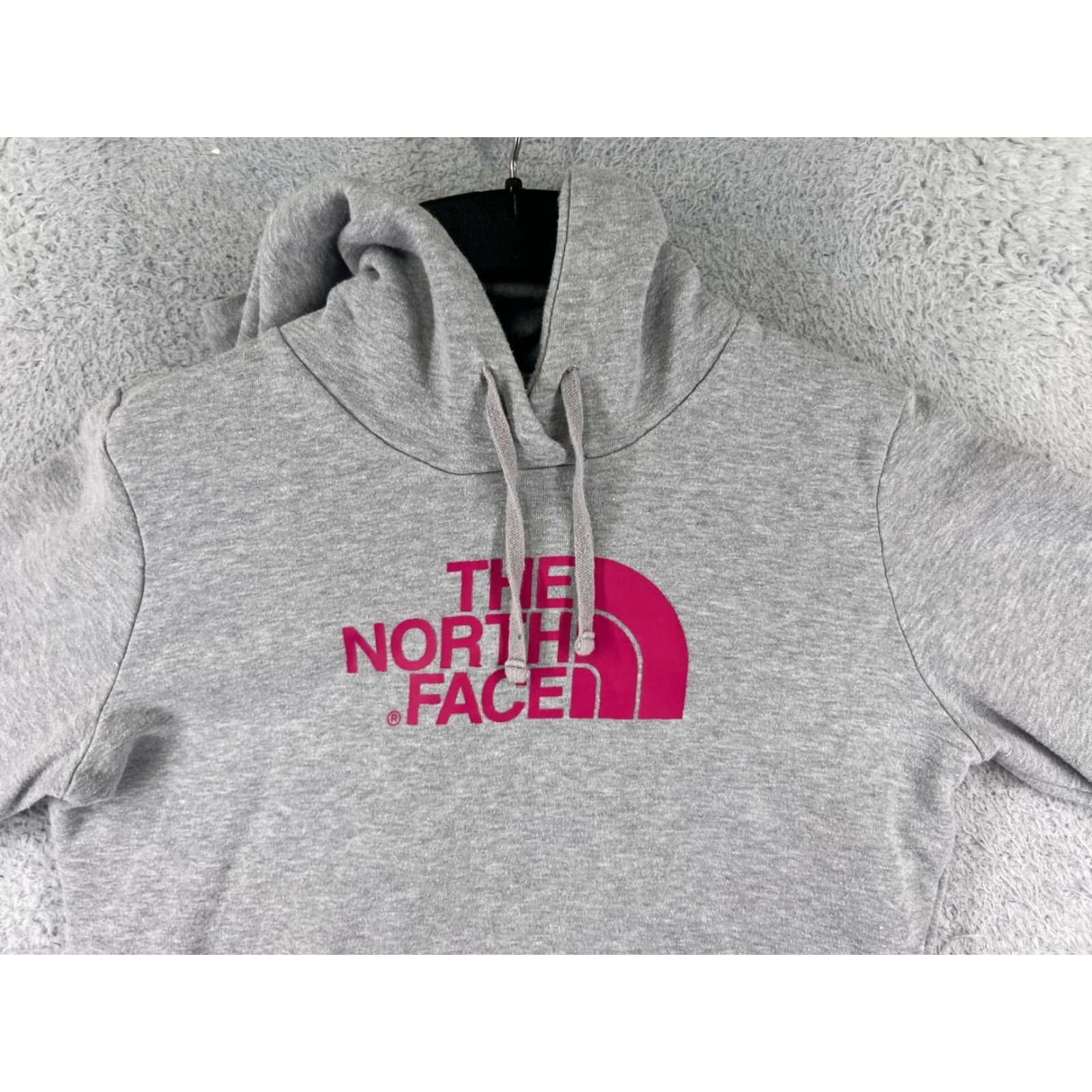 The North Face The North Face Hoodie Womens M Gray Cotton Blend Jersey Hooded Pullover Sports Classic Logo Mens? Size M / US 6-8 / IT 42-44 - 7 Thumbnail