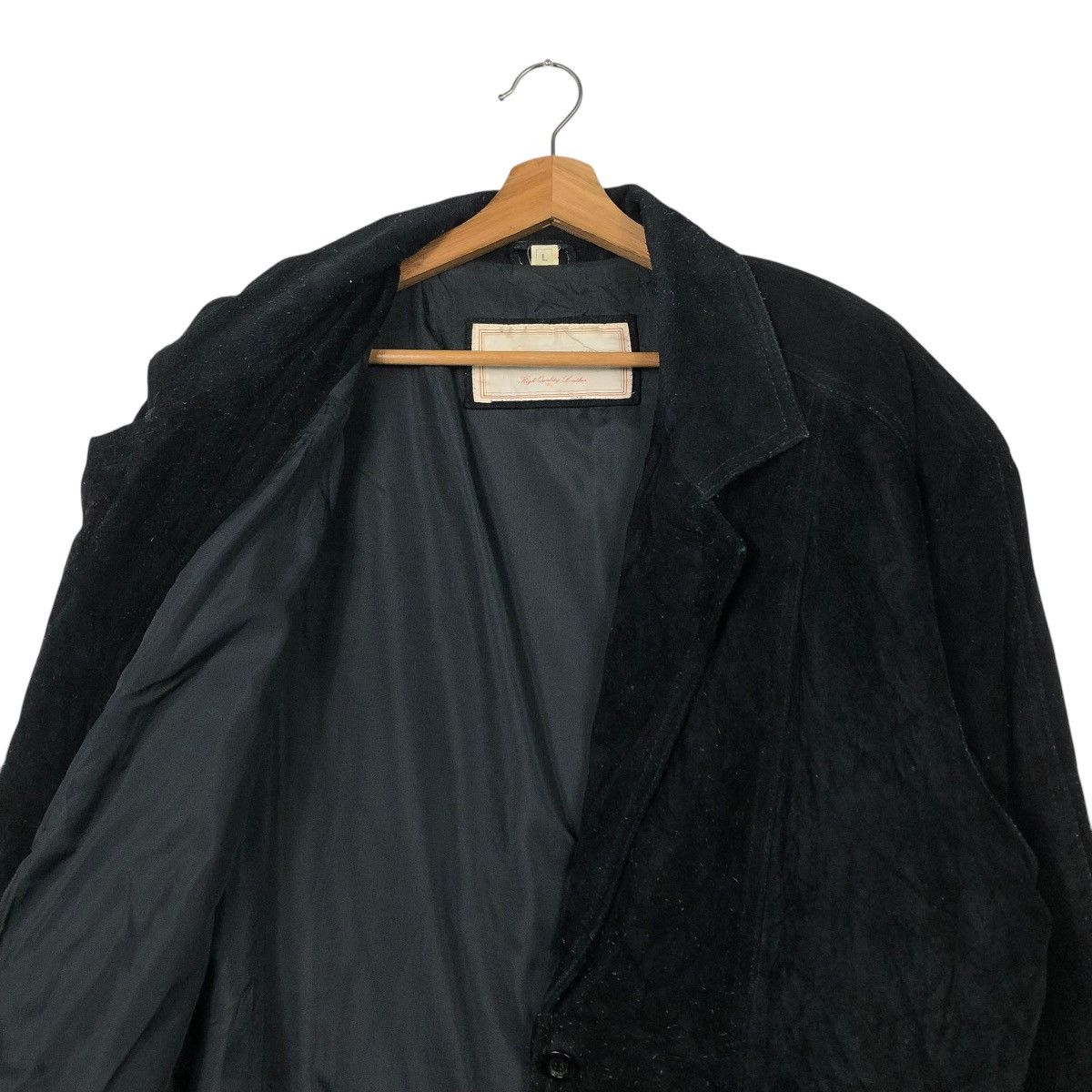 Japanese Brand 🔥VINTAGE LEATHER JACKET DOUBLE BREAST LEATHER & HIDE Size US L / EU 52-54 / 3 - 12 Thumbnail