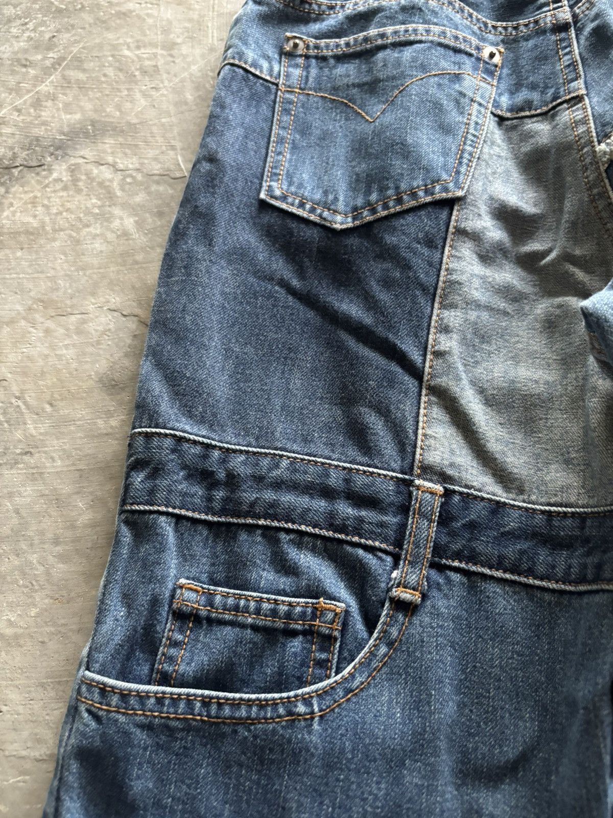 20471120 × Angel Blue × Hysteric Glamour ANGEL BLUE flare japanese reconstruct patches embroidery Size 26" / US 2 / IT 38 - 20 Thumbnail