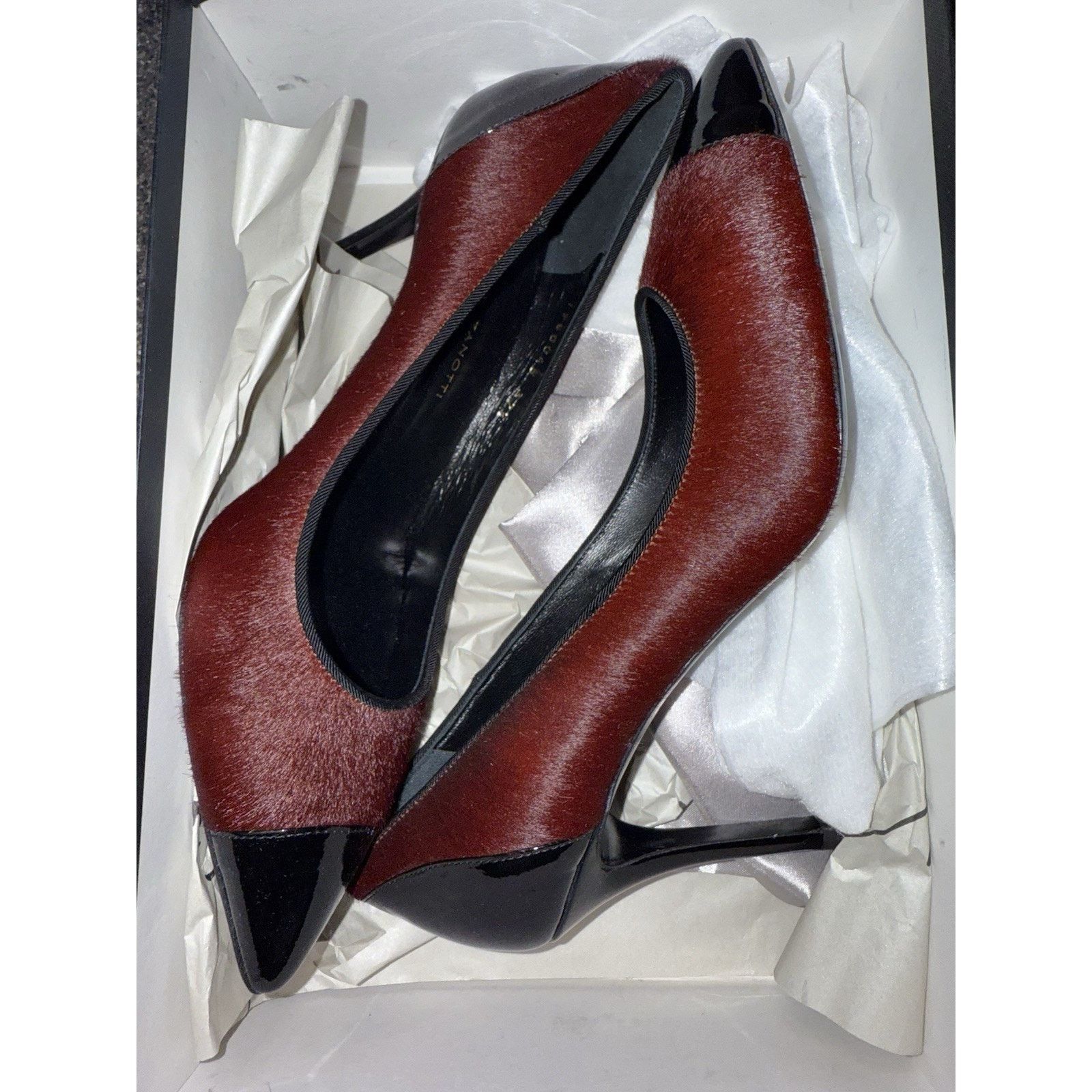 Giuseppe Zanotti Giuseppe Zanotti Pony Hair Women's Heels Size 37.5 NIB Size US 7.5 / IT 37.5 - 2 Thumbnail
