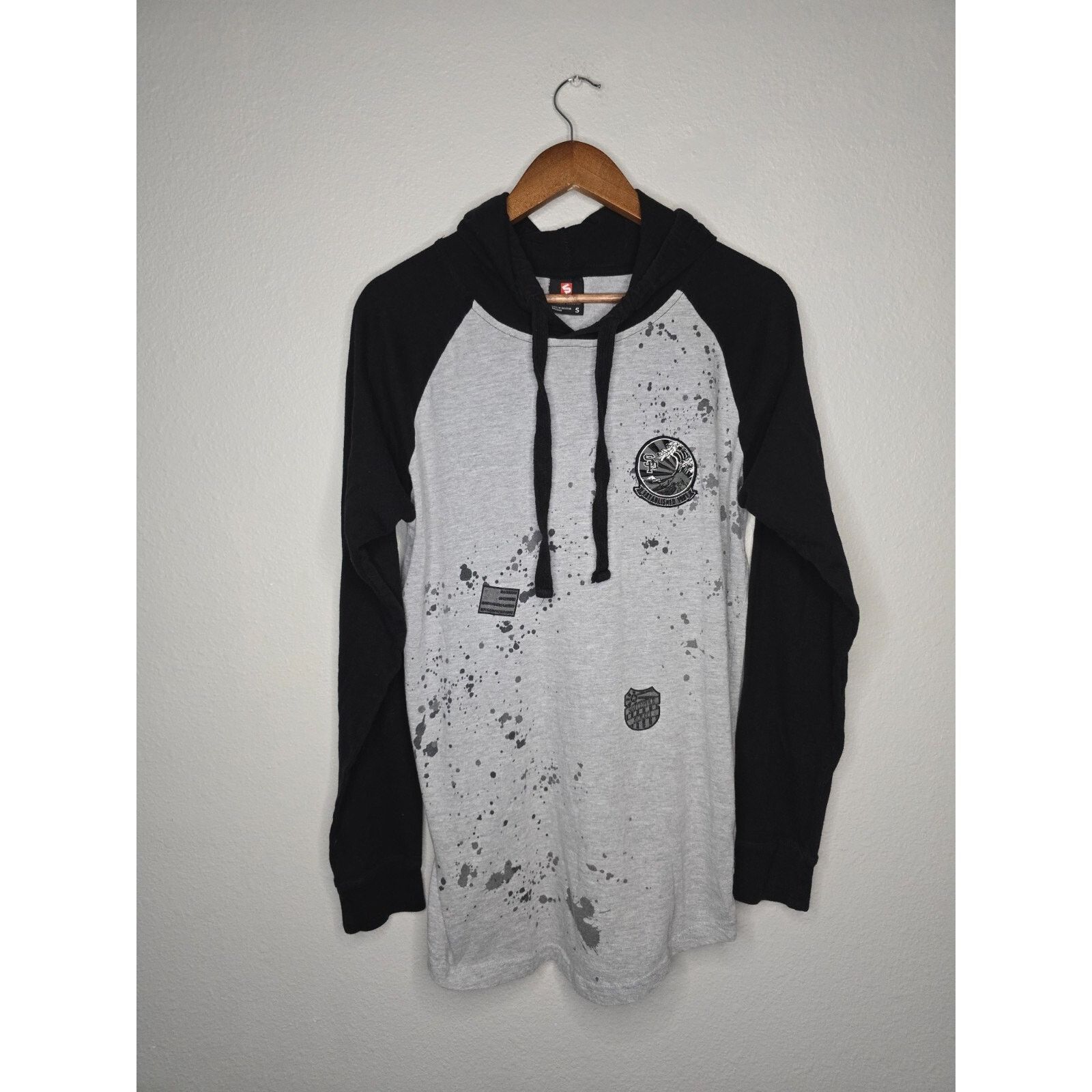 Southpole Southpole Hooded Long Sleeve Shirt Men’s Small Y2K 2000s Size S / US 4 / IT 40 - 1 Thumbnail