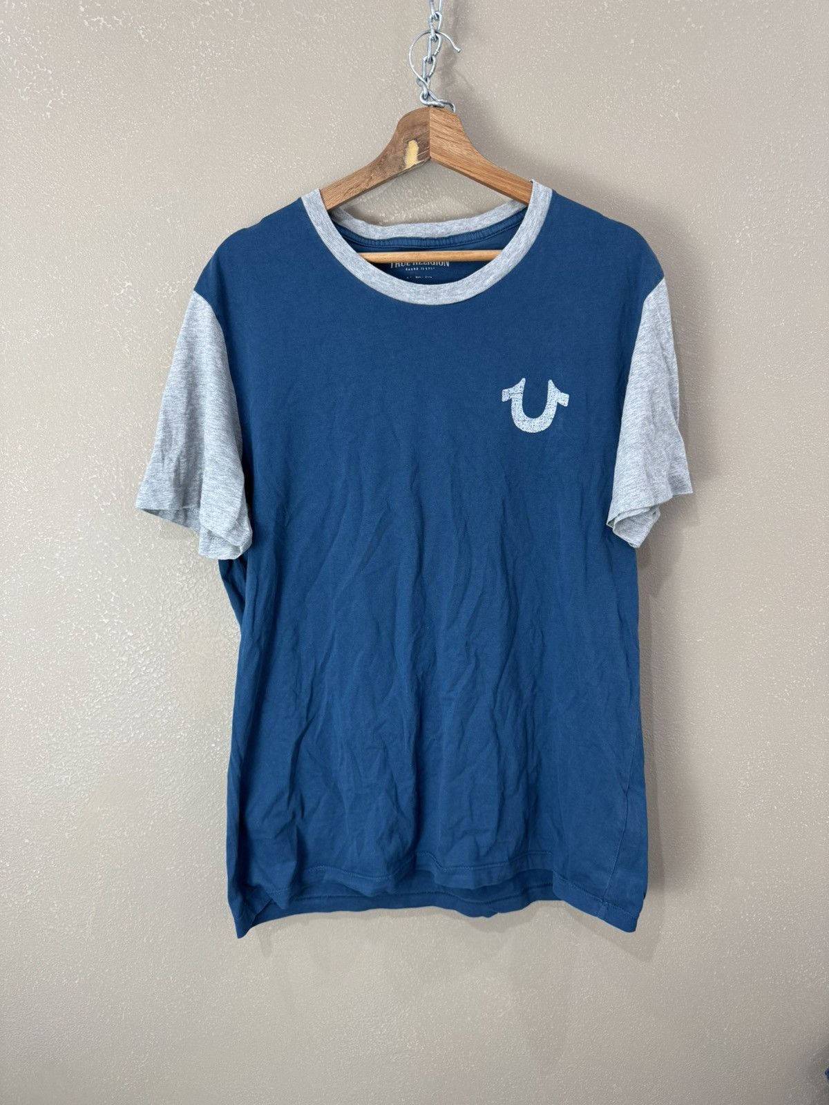 True Religion True Religion T Shirt Japanese brand streetwear Size US L / EU 52-54 / 3 - 2 Thumbnail