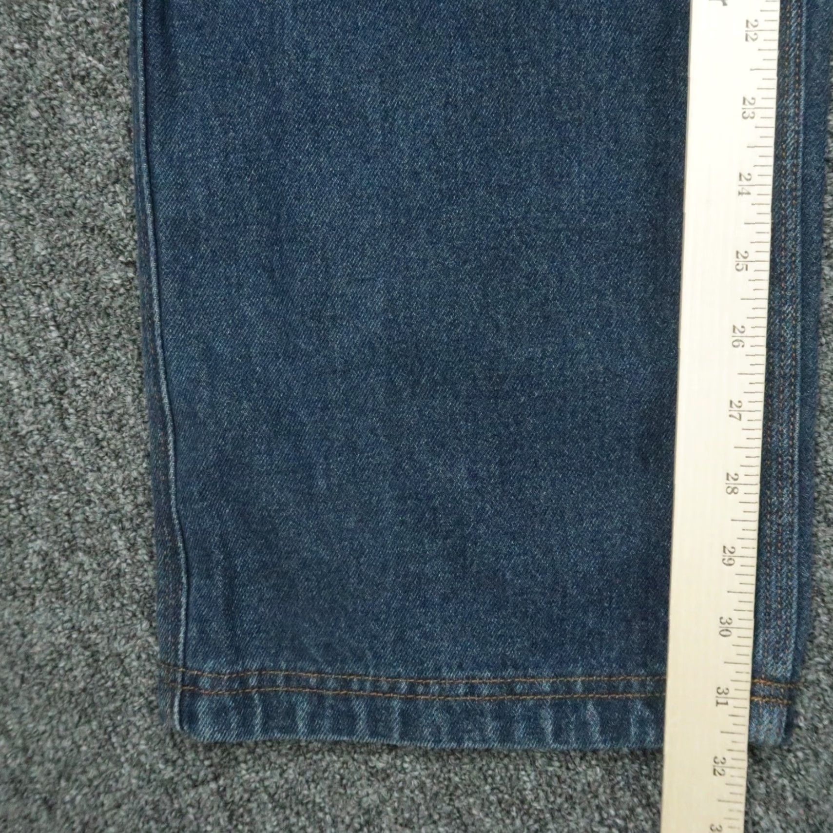 Denime Duluth Jeans Men 40x32 Blue Ballroom 5-Pocket Denim Workwear NWT Jeans Regular Straight 40 In Inseam 32 Cotton Denim NWT Mens Size US 40 / EU 56 - 6 Thumbnail