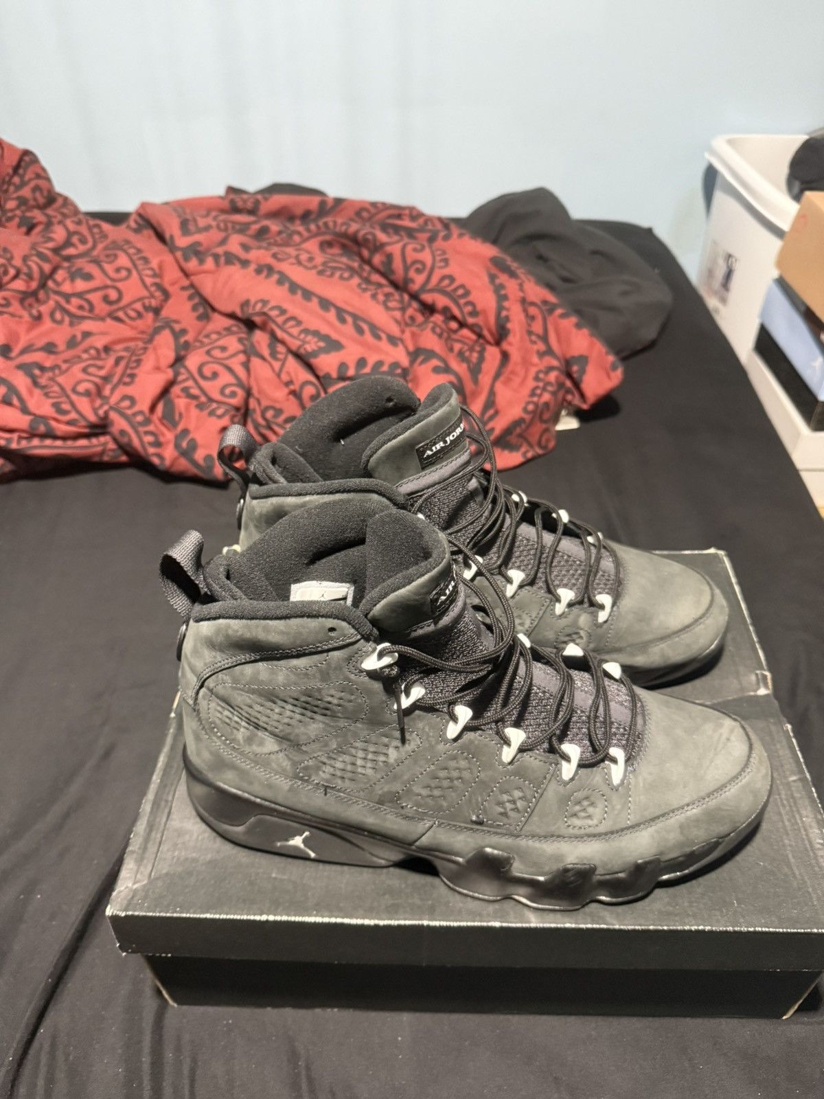 Jordan Brand air jordan 9 anthracite Size US 13 / EU 46 - 4 Thumbnail