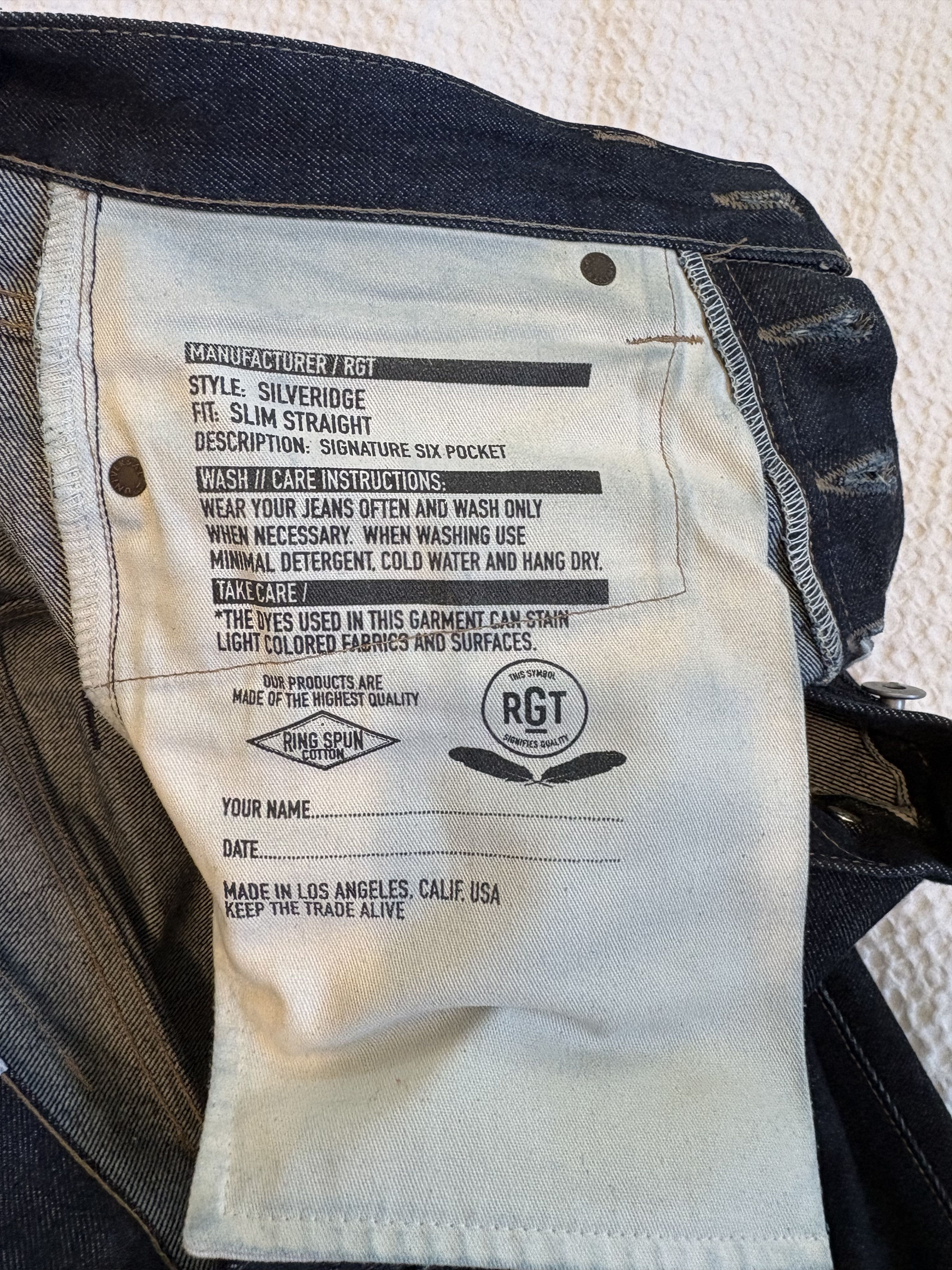 Rogue Territory Rogue Territory Silveridge Size US 29 - 4 Thumbnail