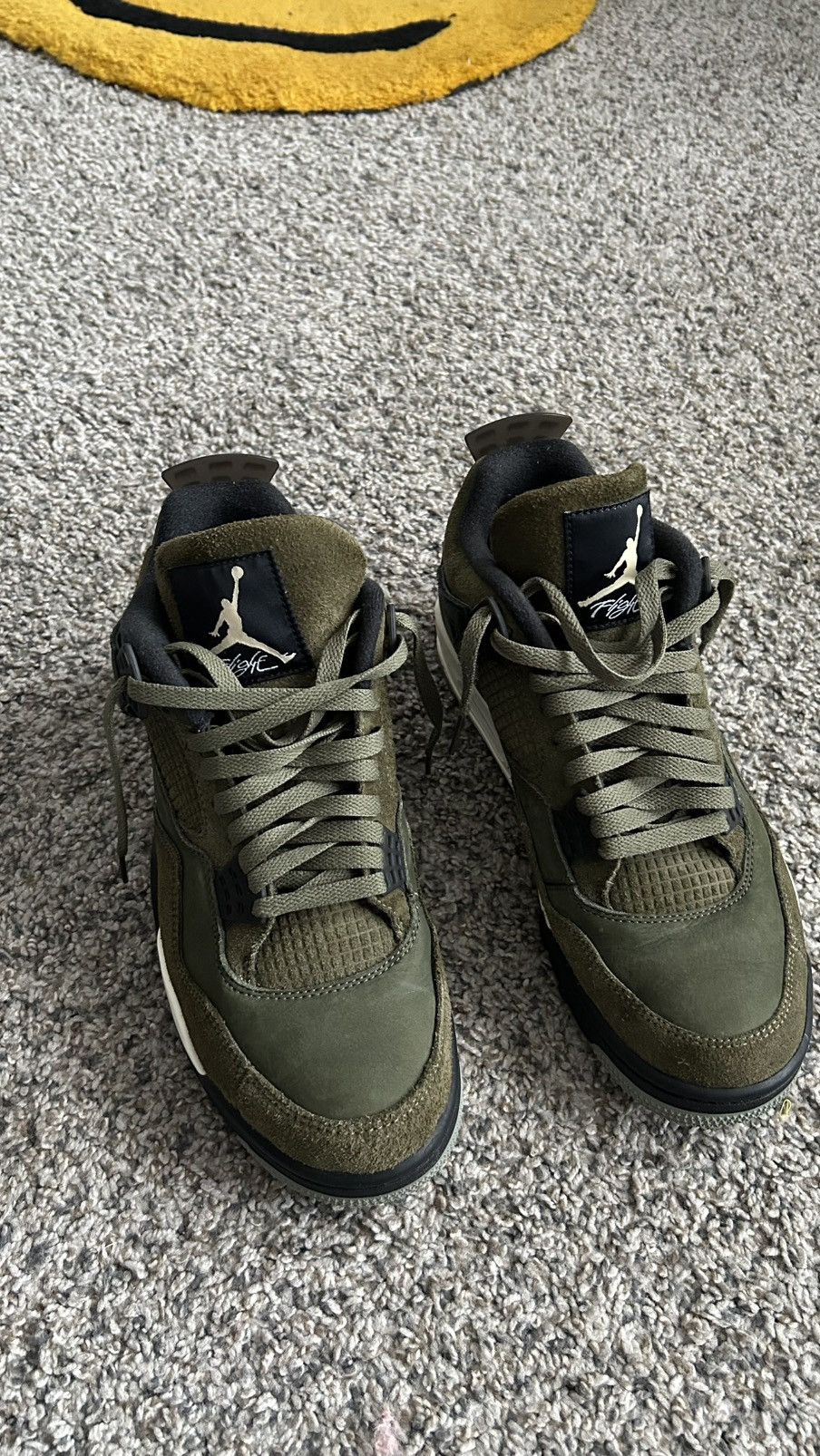 Jordan Brand air jordan 4 retro craft olive Size US 10.5 / EU 43-44 - 1 Thumbnail