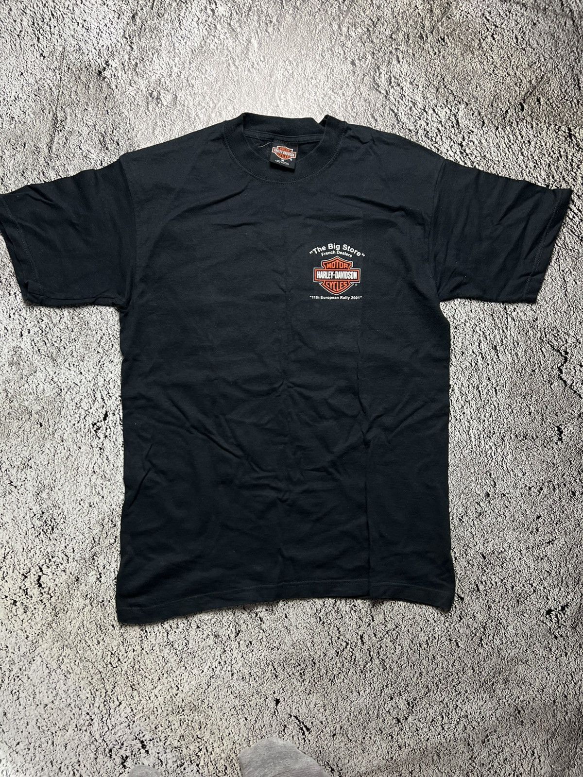 Harley Davidson 2001 Harley Davidson European bike tour st.Tropes usa tee Size US M / EU 48-50 / 2 - 2 Thumbnail