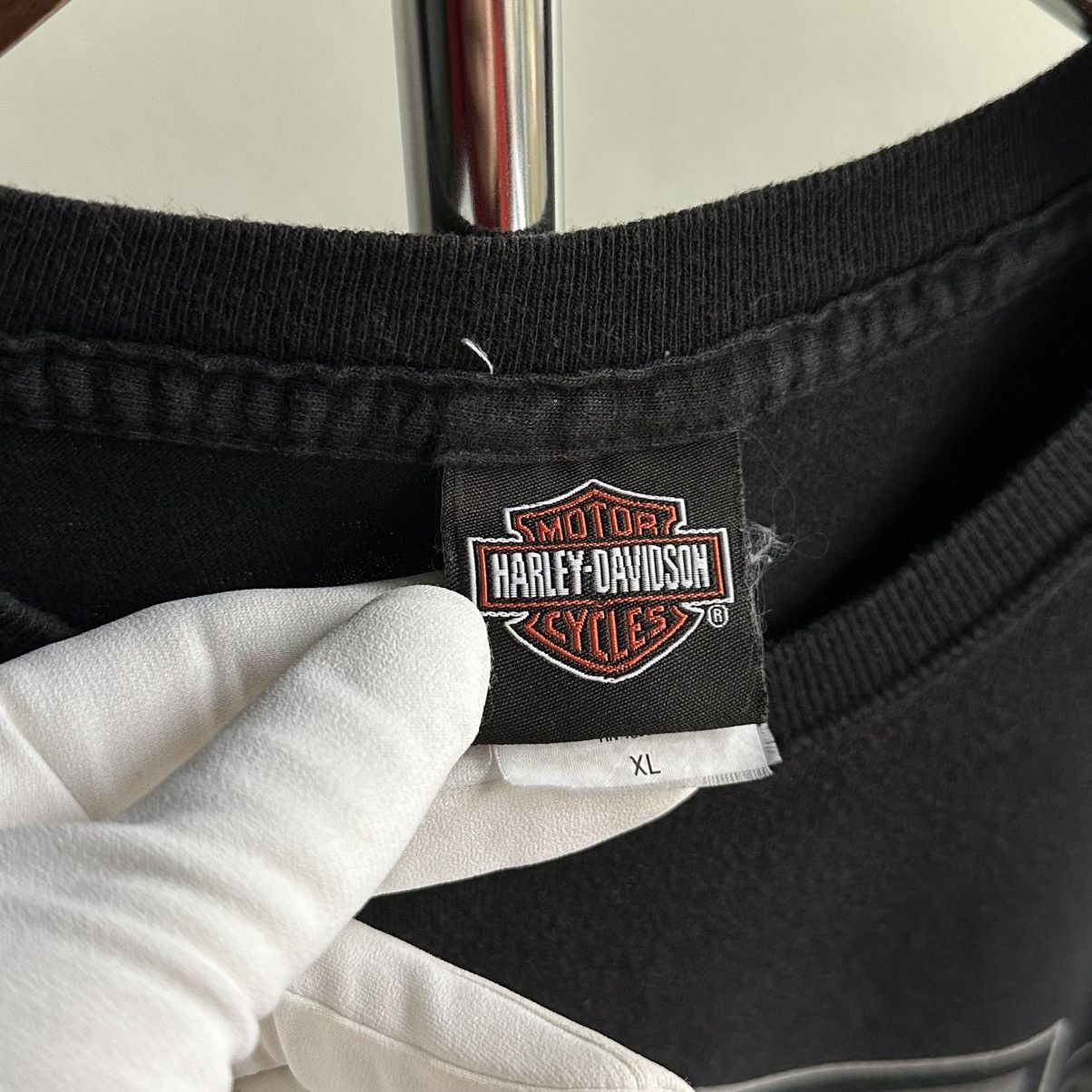 Harley Davidson × Vintage Vintage 90s Harley Davidson Big Logo Faded Tee Size US XL / EU 56 / 4 - 9 Thumbnail