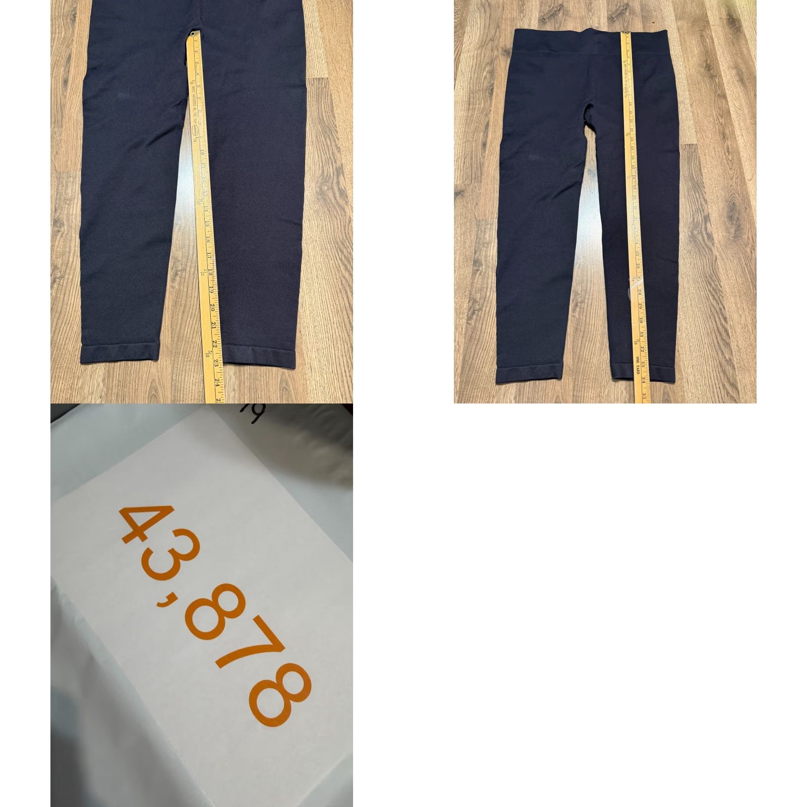 Avia AVIA Pants Womens Size 22 Black Leggings Athletic Wear Pull On Stretch High Rise Size 40" / US 18 - 8 Thumbnail