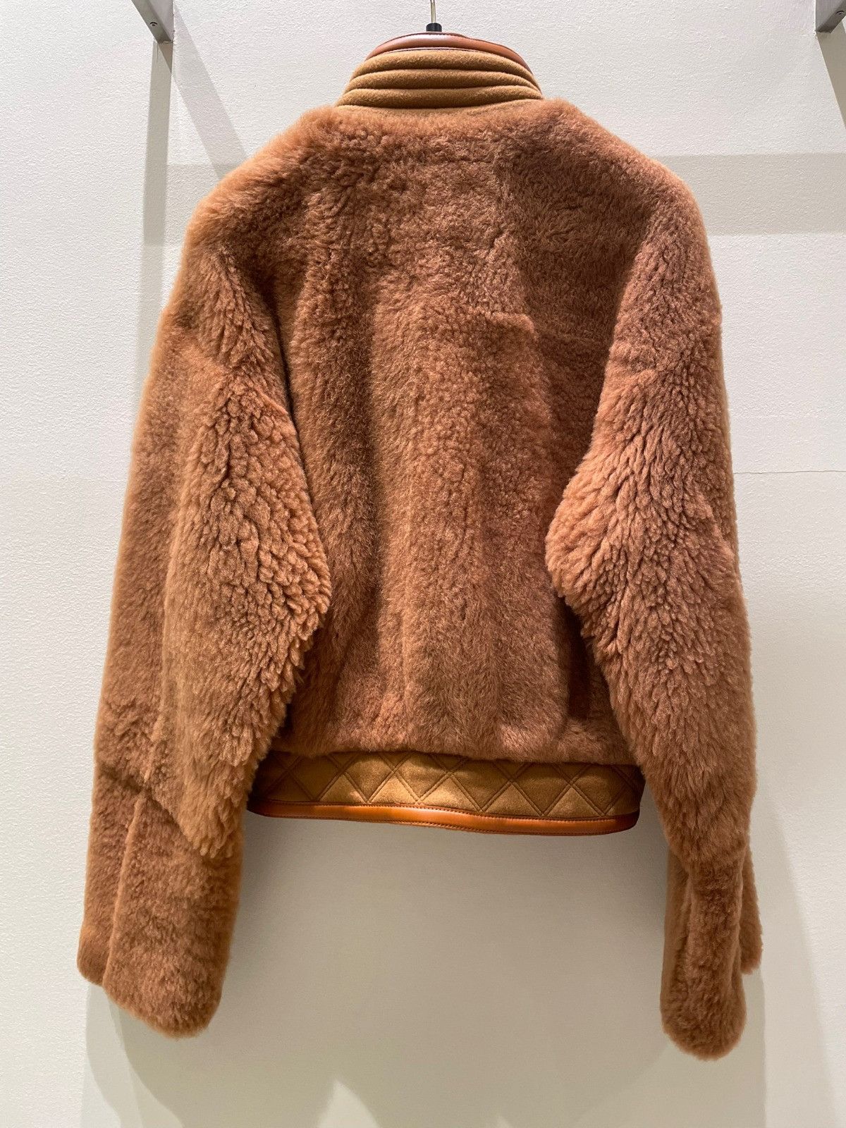 Loro Piana o1srvl11e0125 FAM8545 Jesper Shearling Jacket in Brown Size S / US 4 / IT 40 - 2 Thumbnail