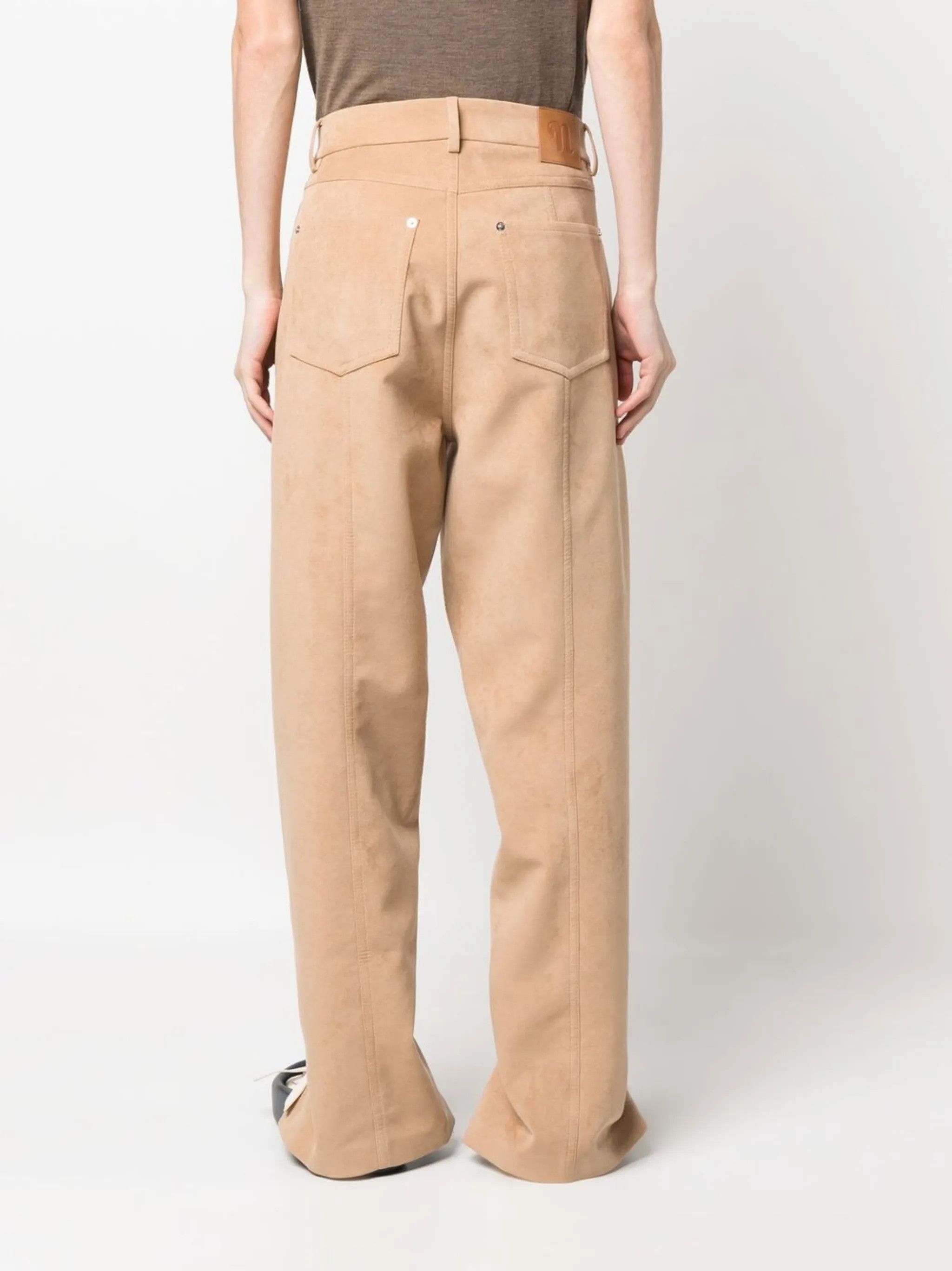 Nanushka NWT $2195 - Regenerated Leather Suede Pants Size US 30 / EU 46 - 2 Thumbnail