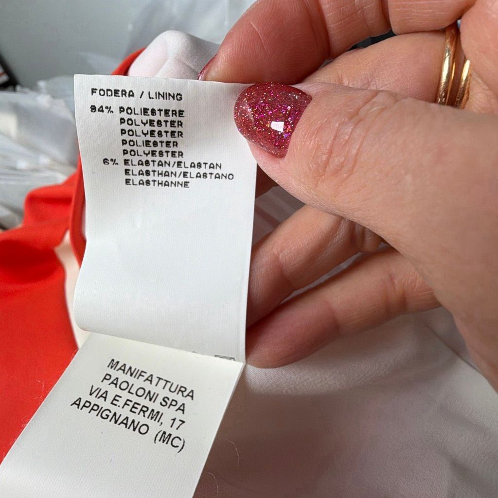 MSGM NWT MSGM Colorblock Bodycon Dress White Orange Sleeveless Italy 4 / 6 (068) Size M / US 6-8 / IT 42-44 - 11 Thumbnail