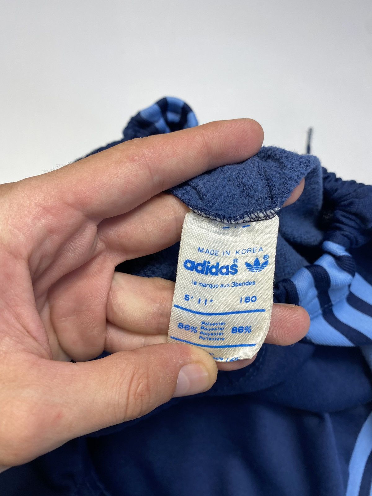 Adidas Rare!! Adidas Originals 70s Vintage Track Suit Made in Korea Size US M / EU 48-50 / 2 - 20 Thumbnail