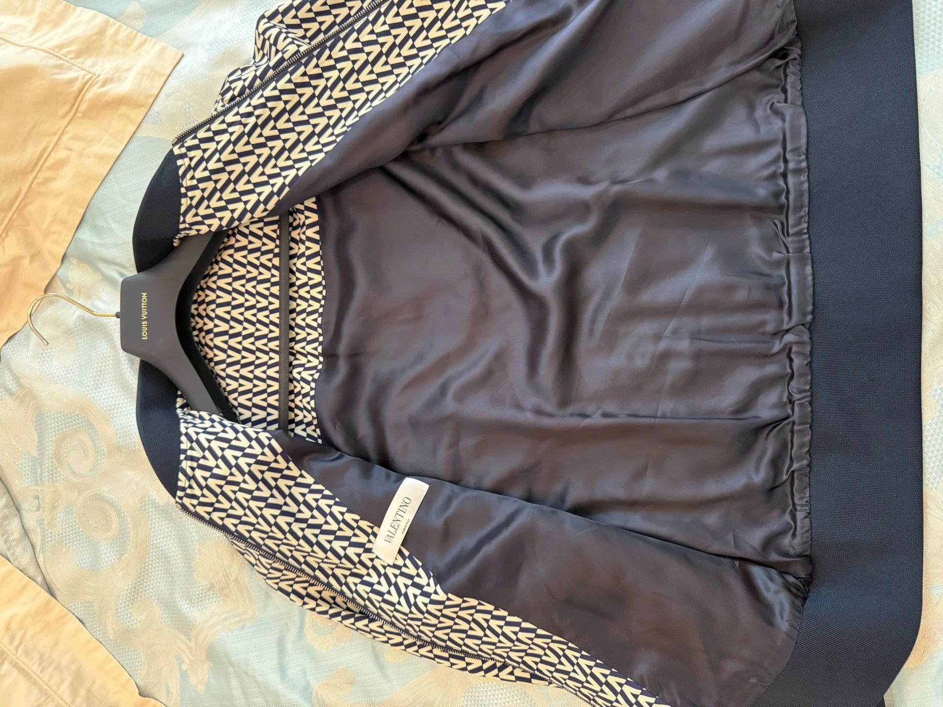 Valentino Valentino Full Logo Slim Fit Jacket 48 (New) Size US M / EU 48-50 / 2 - 4 Thumbnail