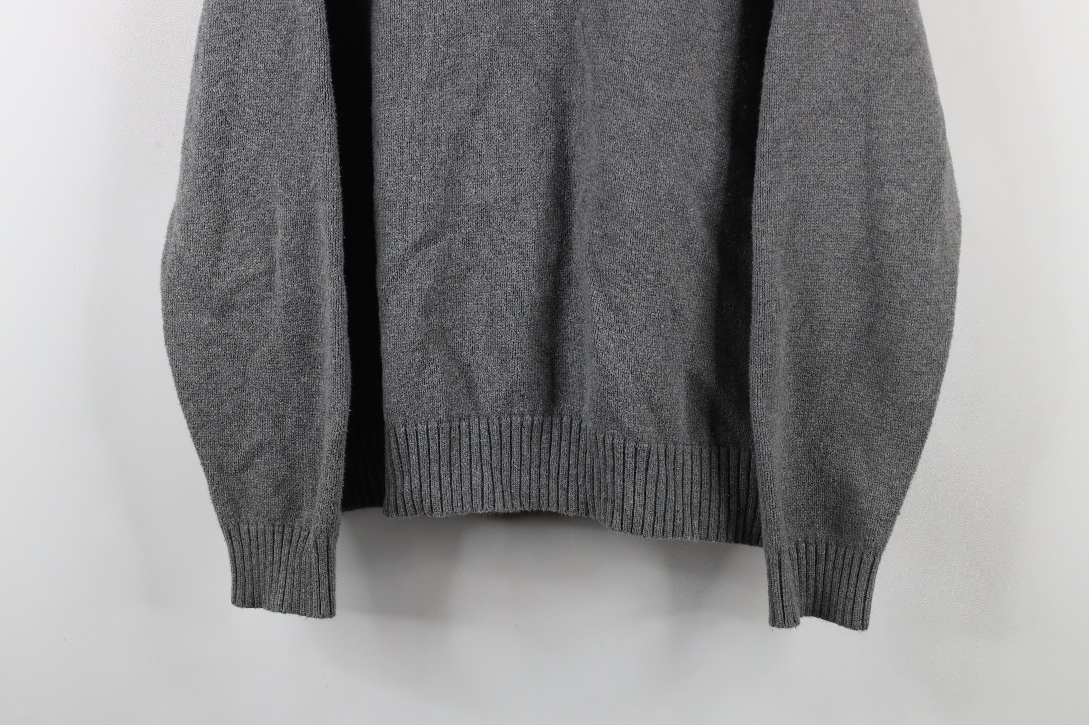 Ralph Lauren × Vintage Vintage 90s Ralph Lauren Knit Half Zip Pullover Sweater Size US L / EU 52-54 / 3 - 3 Thumbnail
