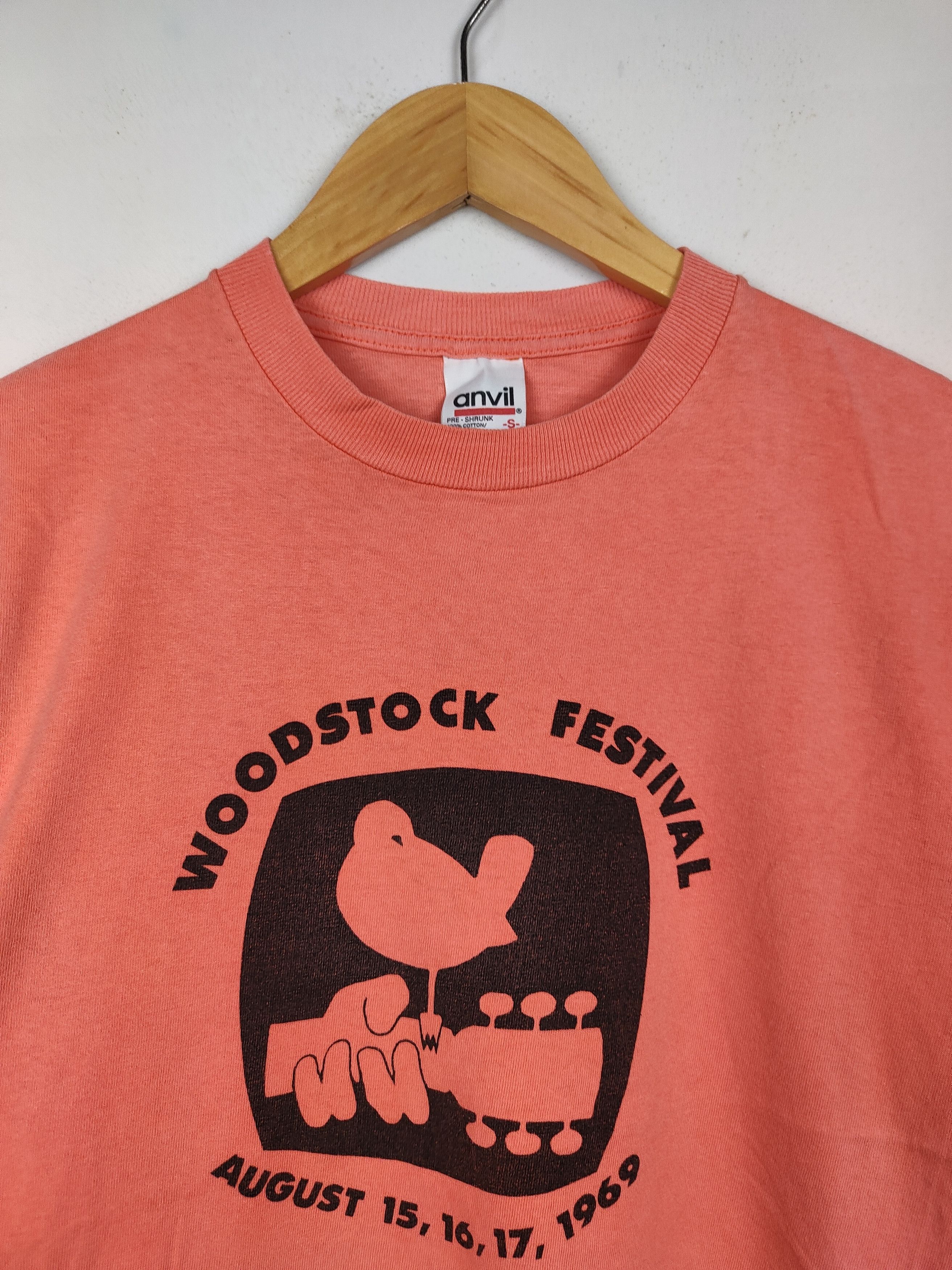 Vintage Vintage 90s Woodstock Festival Shirt Size US S / EU 44-46 / 1 - 2 Thumbnail