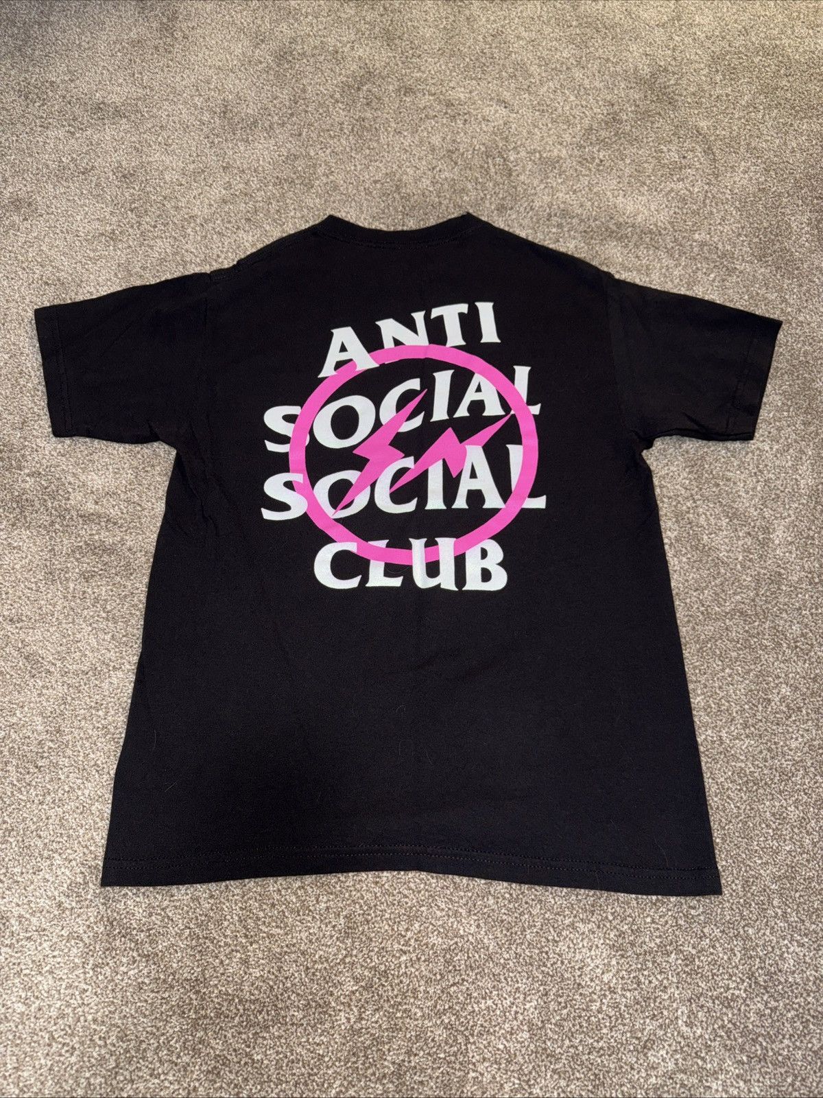 Anti Social Social Club × Fragment Design Anti Social Social Club X Fragment Bolt Tee Size Medium Size US M / EU 48-50 / 2 - 1 Thumbnail