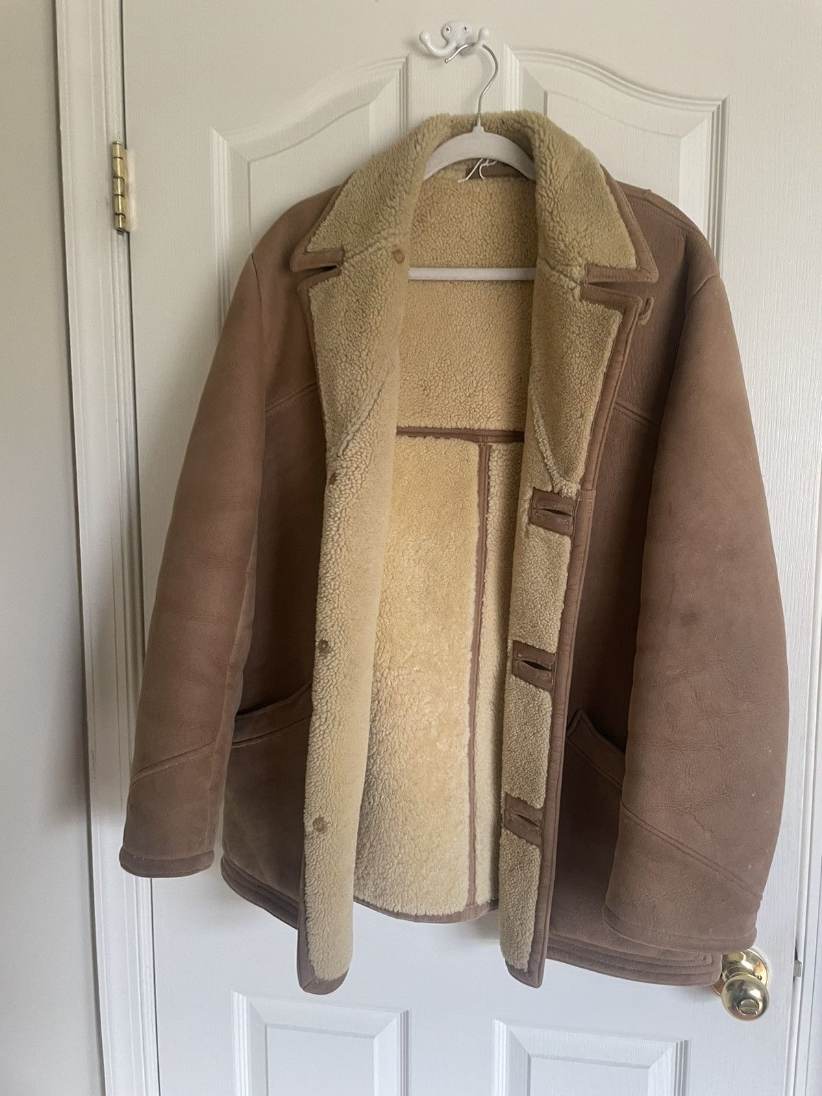 Vintage 1960s vintage Sherpa Long coat Size US L / EU 52-54 / 3 - 1 Thumbnail
