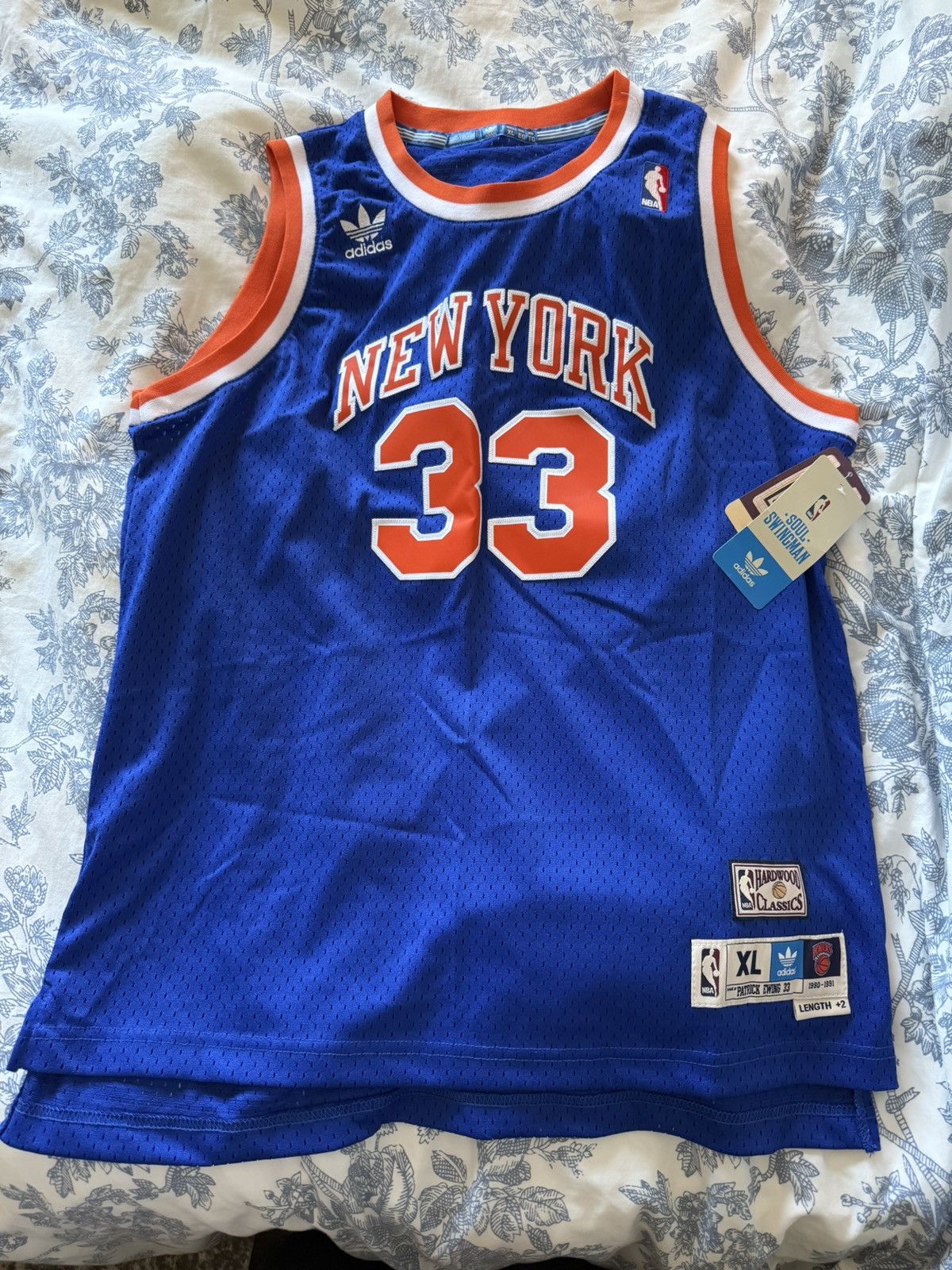 Adidas Patrick Ewing Knicks Youth XL Jersey Size US XL / EU 56 / 4 - 1 Thumbnail