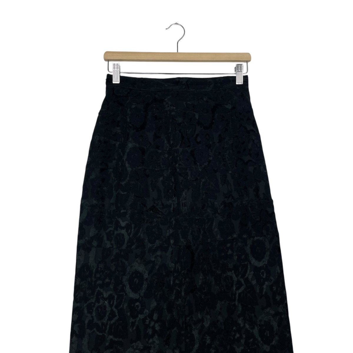 Tricot Comme des Garcons Vintage AD93 Tricot Comme Des Garcons Flower Design Skirt Size 26" / US 2 / IT 38 - 3 Thumbnail