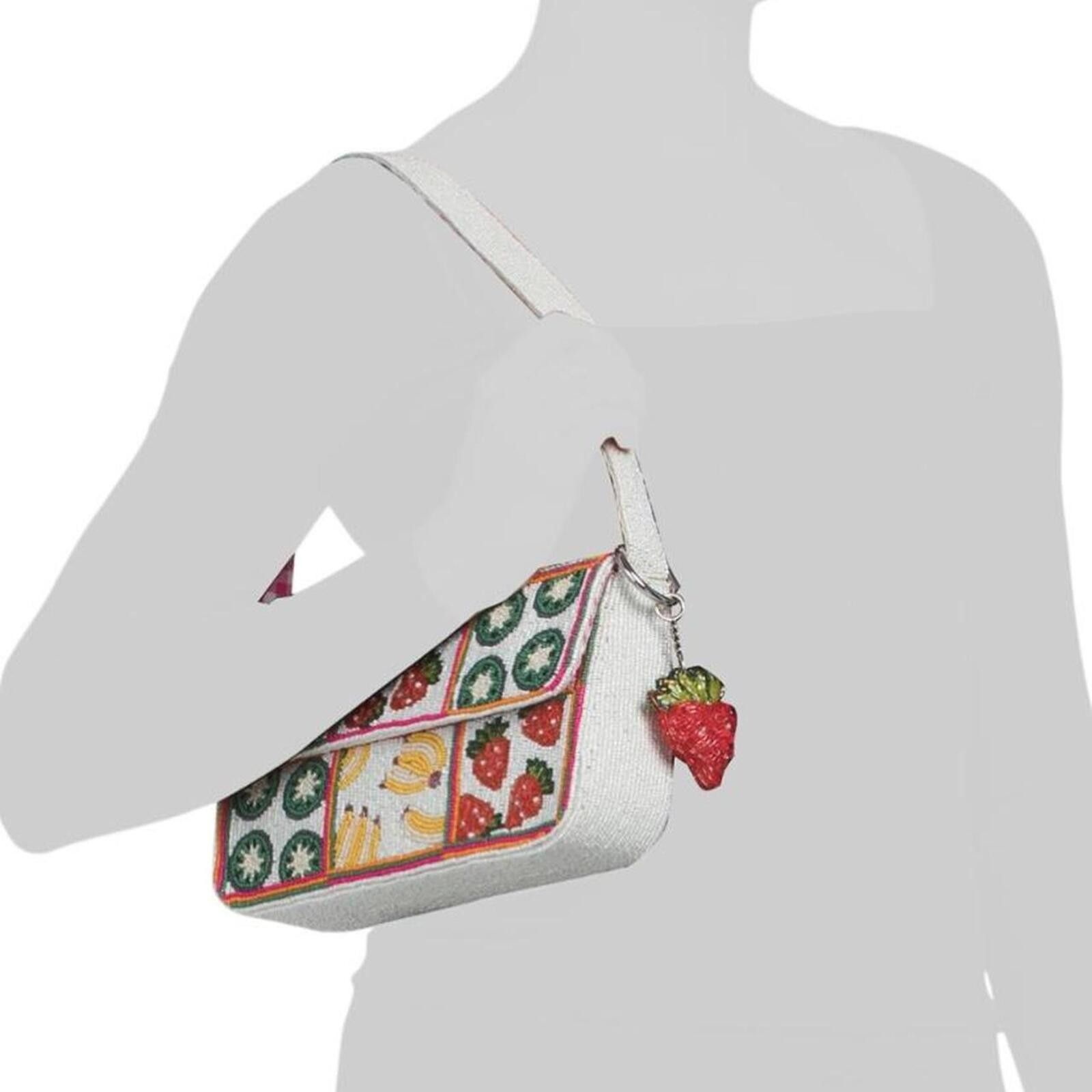 Marsell TikTok Viral Strawberry Banana Kiwi Beaded Bag Size ONE SIZE - 3 Thumbnail