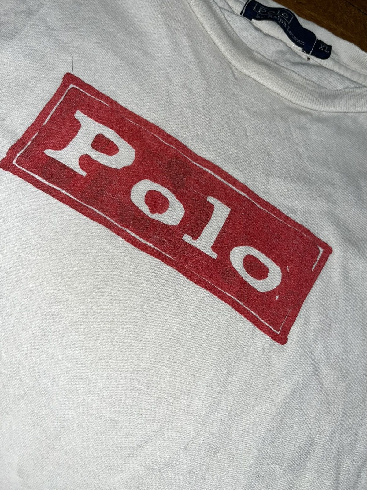 Polo Ralph Lauren × Ralph Lauren × Vintage Polo Ralph Lauren Vintage y2k Big Logo Longsleeve Size US XL / EU 56 / 4 - 5 Thumbnail