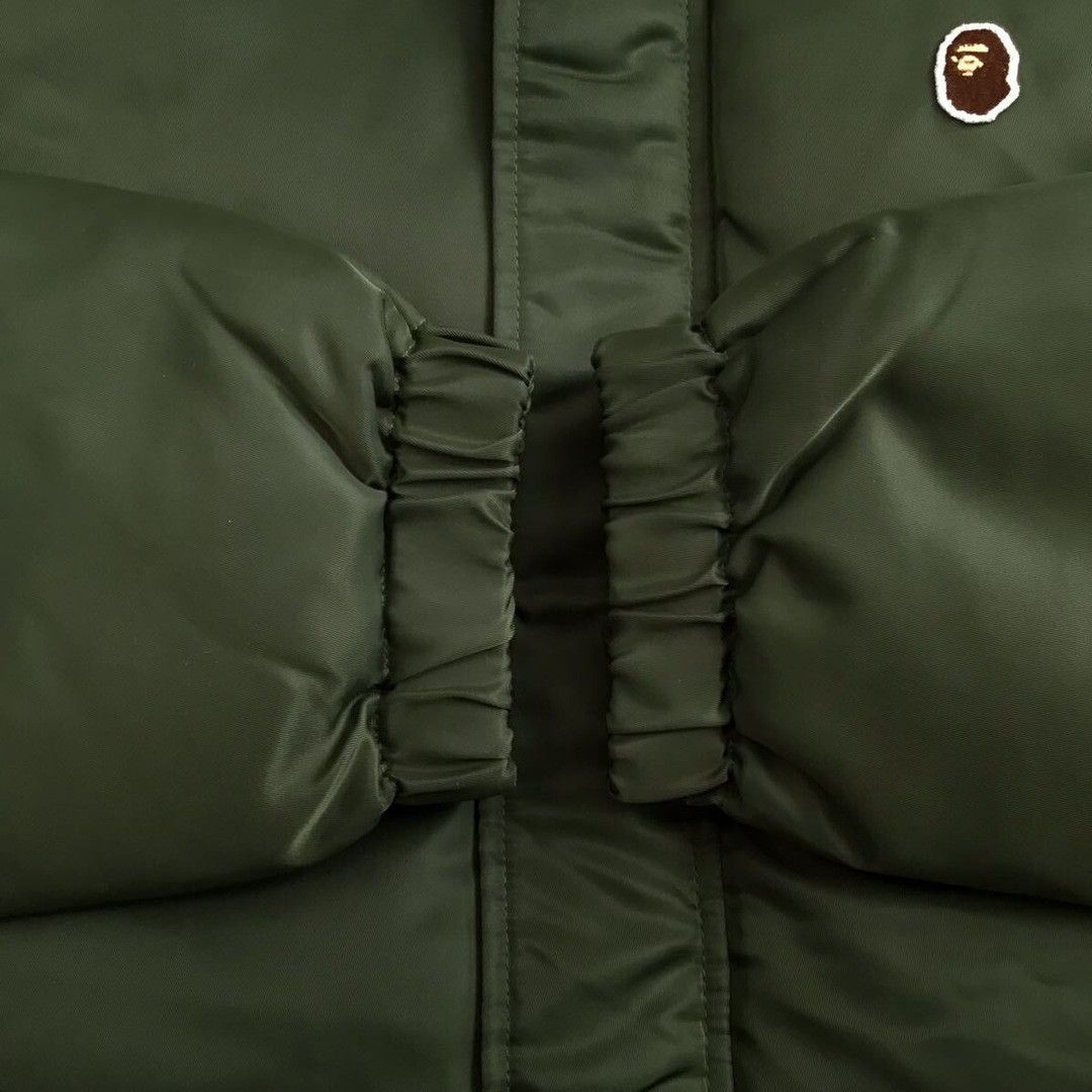 Bape ☠️Pirates Store limited☠️ BAPE Fur down jacket a bathing ape Size US M / EU 48-50 / 2 - 6 Thumbnail