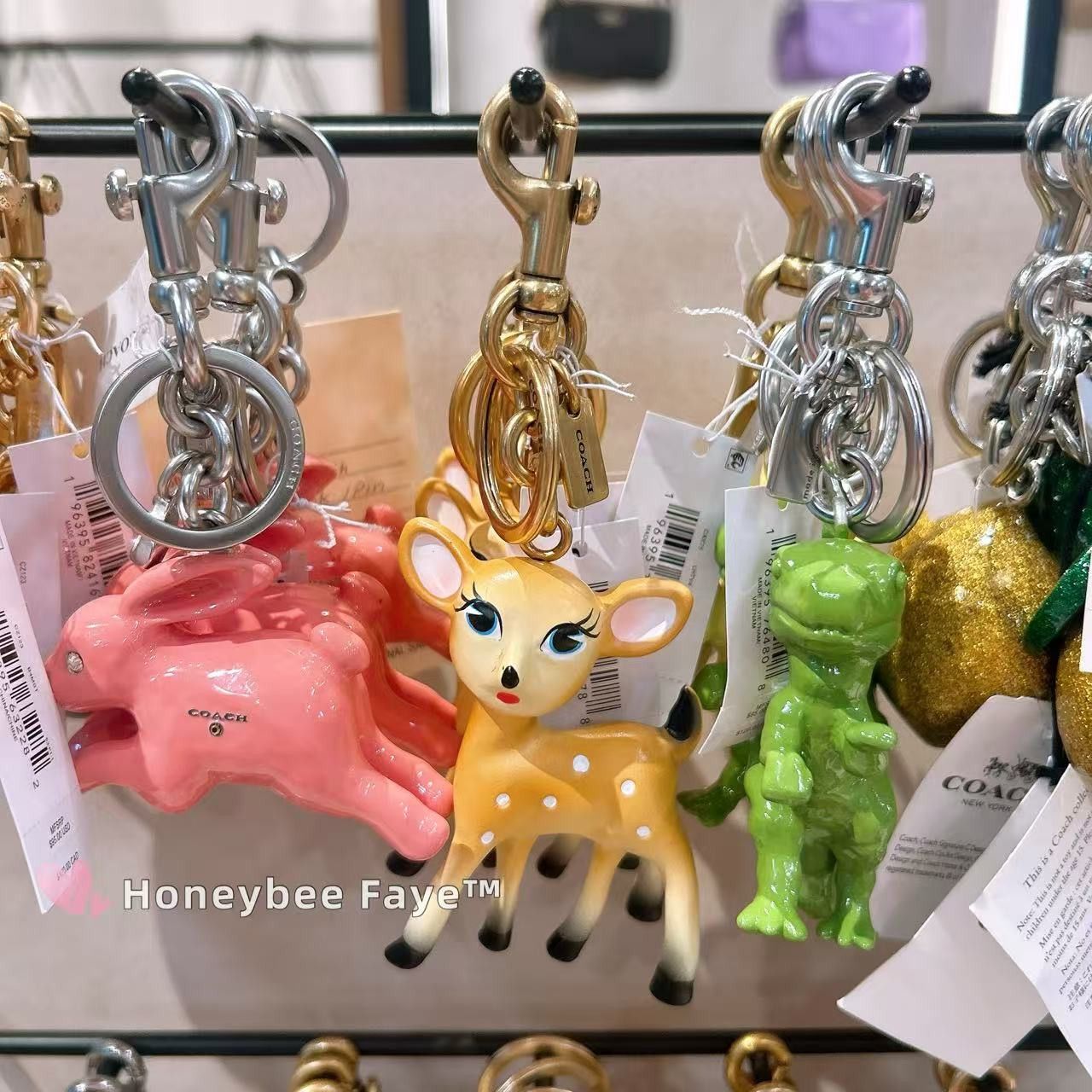 Coach Deer Bag Charm CCD40 Size ONE SIZE - 2 Thumbnail