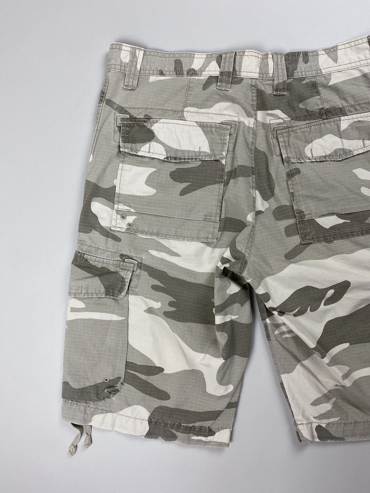 Schott Schott vintage men’s military cargo camo rip stop shorts Size US 32 / EU 48 - 19 Thumbnail