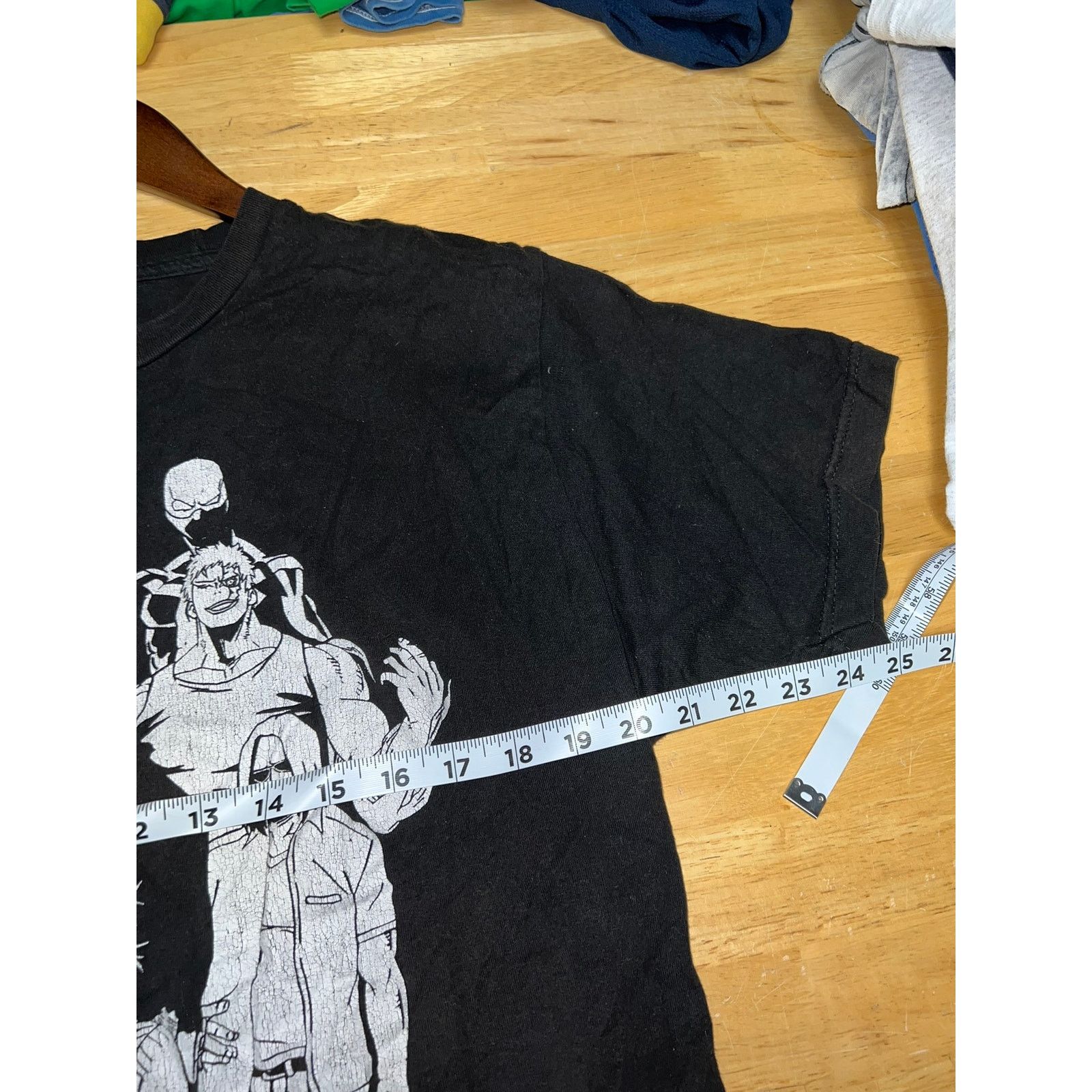 Vintage My Hero Academia Shirt Vanguard Action Squad Black Tee Large Size US L / EU 52-54 / 3 - 9 Thumbnail