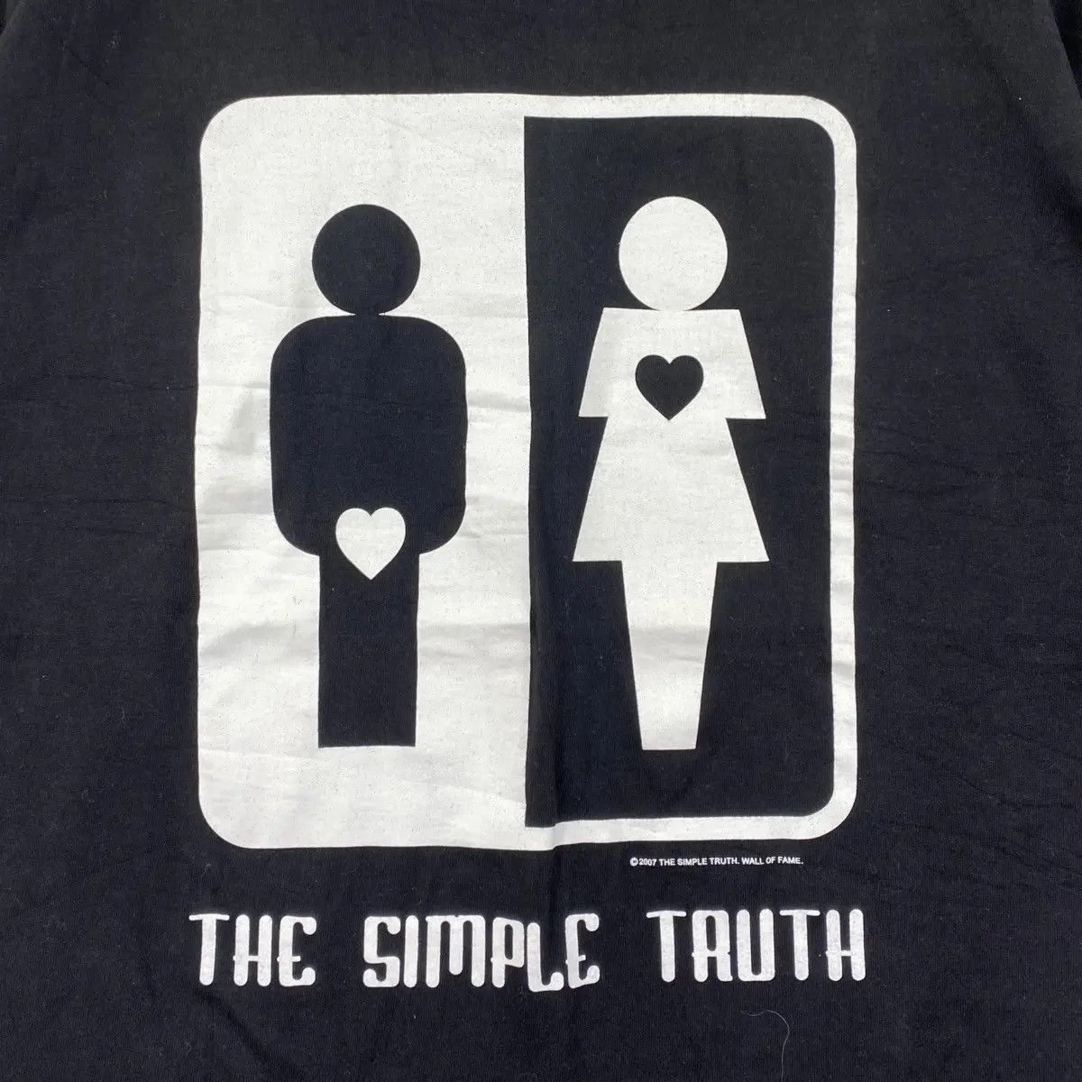 Vintage Vintage THE SIMPLE TRUTH Boy Like Girl Promo Ads Tee Shirt Size US L / EU 52-54 / 3 - 5 Thumbnail