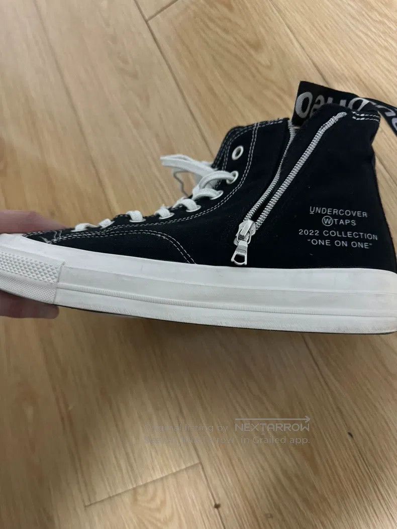 Wtaps Wtaps Jointly named high-top shoes Size US 9.5 / EU 42-43 - 3 Thumbnail
