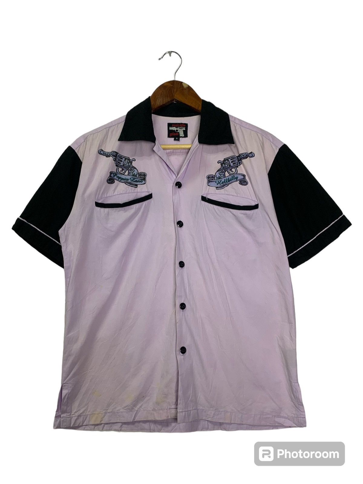 Japanese Brand × Vintage Vintage Suicide Glam button up Size US S / EU 44-46 / 1 - 1 Thumbnail