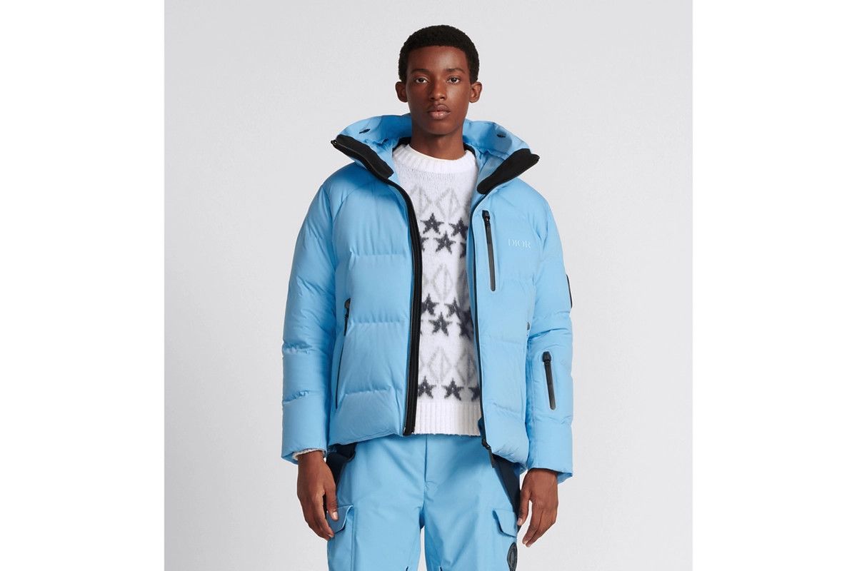 Dior o1bcso1str0125 Quilted Down Ski Jacket in Blue Size US S / EU 44-46 / 1 - 4 Thumbnail