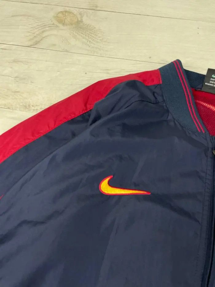 Nike Vintage Nike Barcelona 2002-03 Track Jacket Football Soccer Size US L / EU 52-54 / 3 - 5 Thumbnail