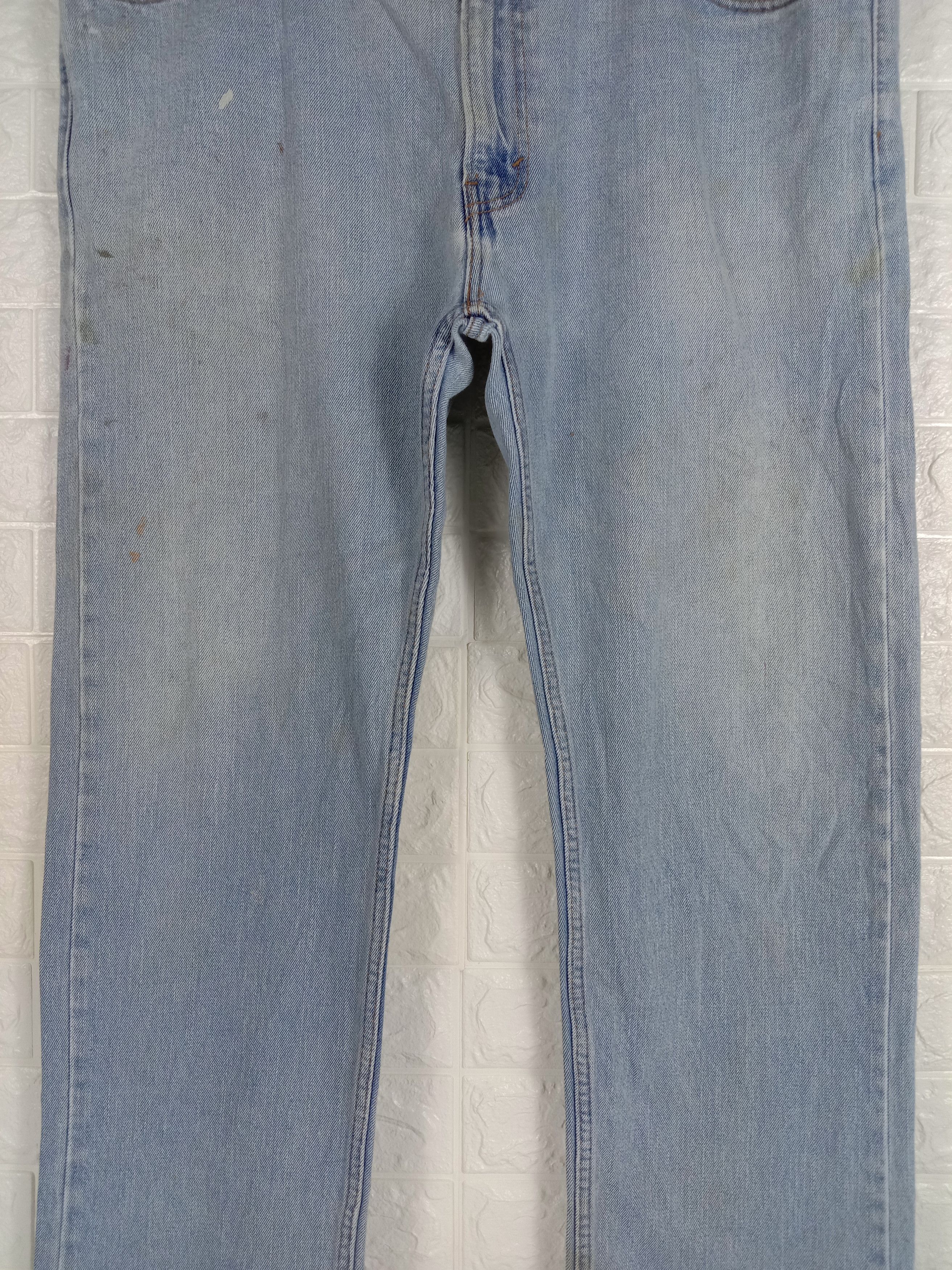 Levi's Vintage Levi's 505 Jeans Light Wash Regular Fit Denim Size US 42 / EU 58 - 3 Thumbnail