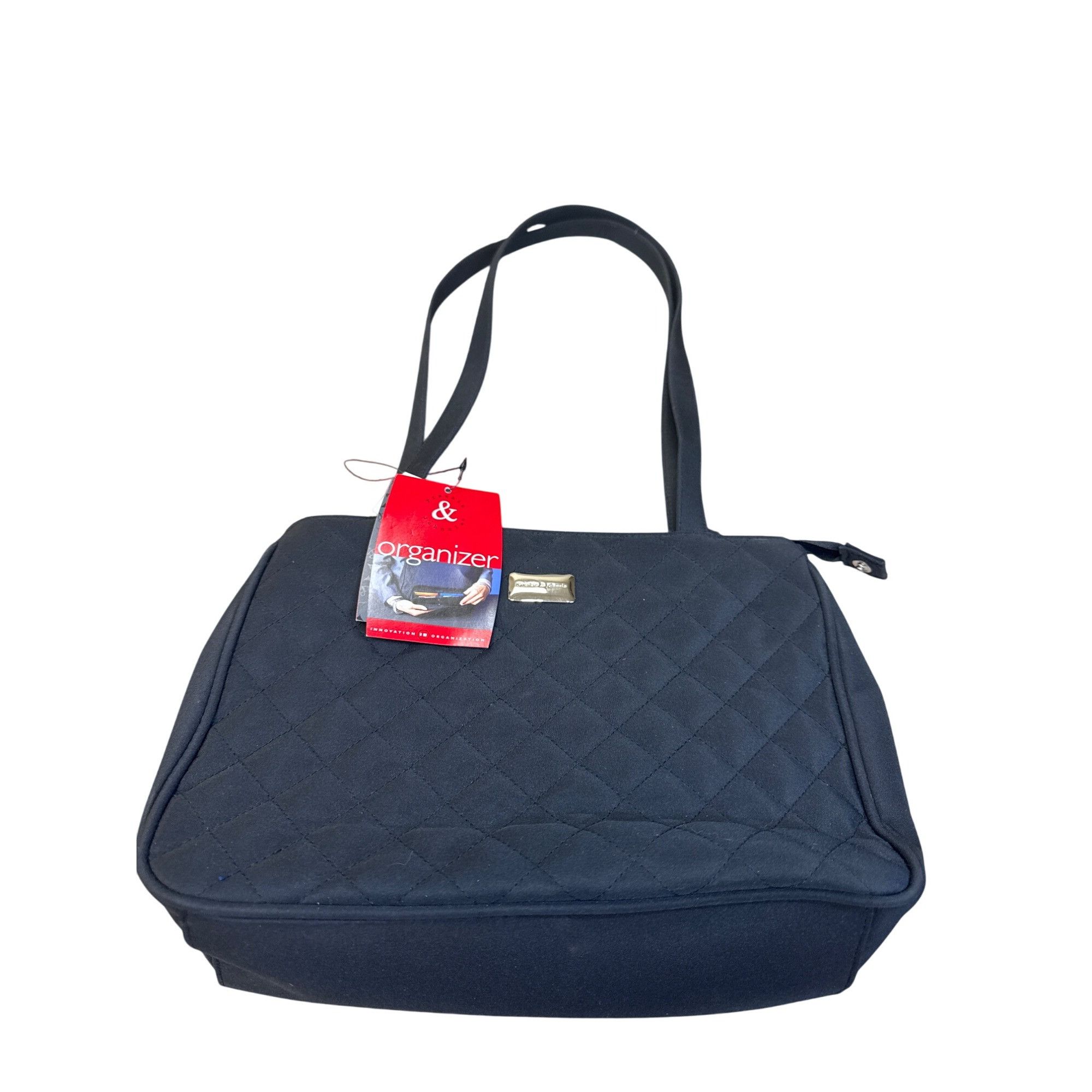 Other Frankie Johnnie womens black quilted Shoulder hand bag SKU81 Size ONE SIZE - 1 Thumbnail