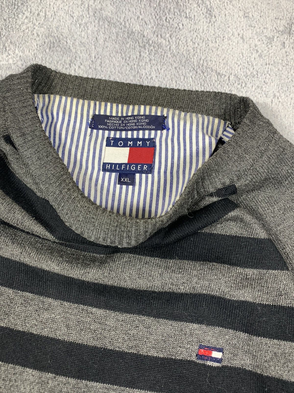 Tommy Hilfiger × Vintage Vintage Y2K Tommy Hilfiger sweater old money style size XXL Size US XXL / EU 58 / 5 - 3 Thumbnail