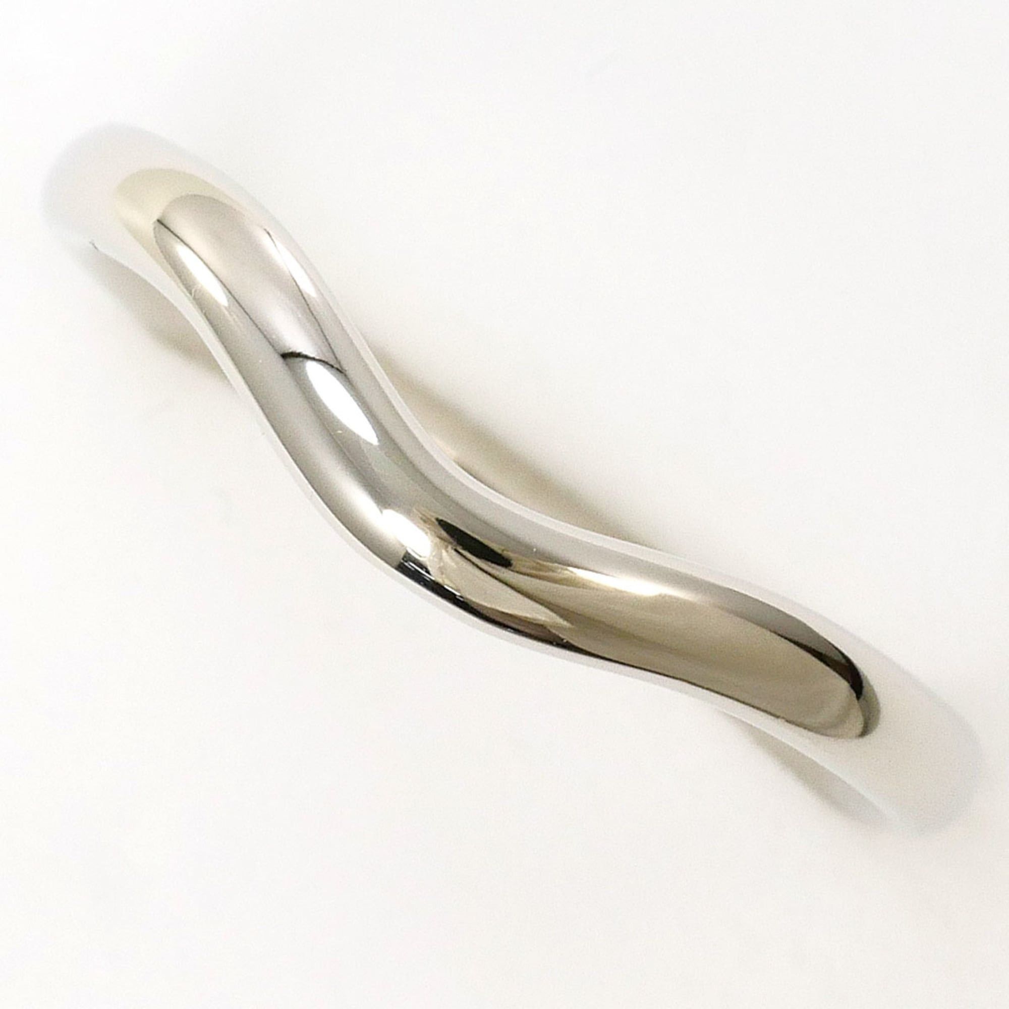 Tiffany & Co. Tiffany & Co. Curved Band PT950 Platinum Ring, Total Weight 3.1g, Jewelry, Free Shipping, Like New, Gift Wrapping Size ONE SIZE - 1 Thumbnail