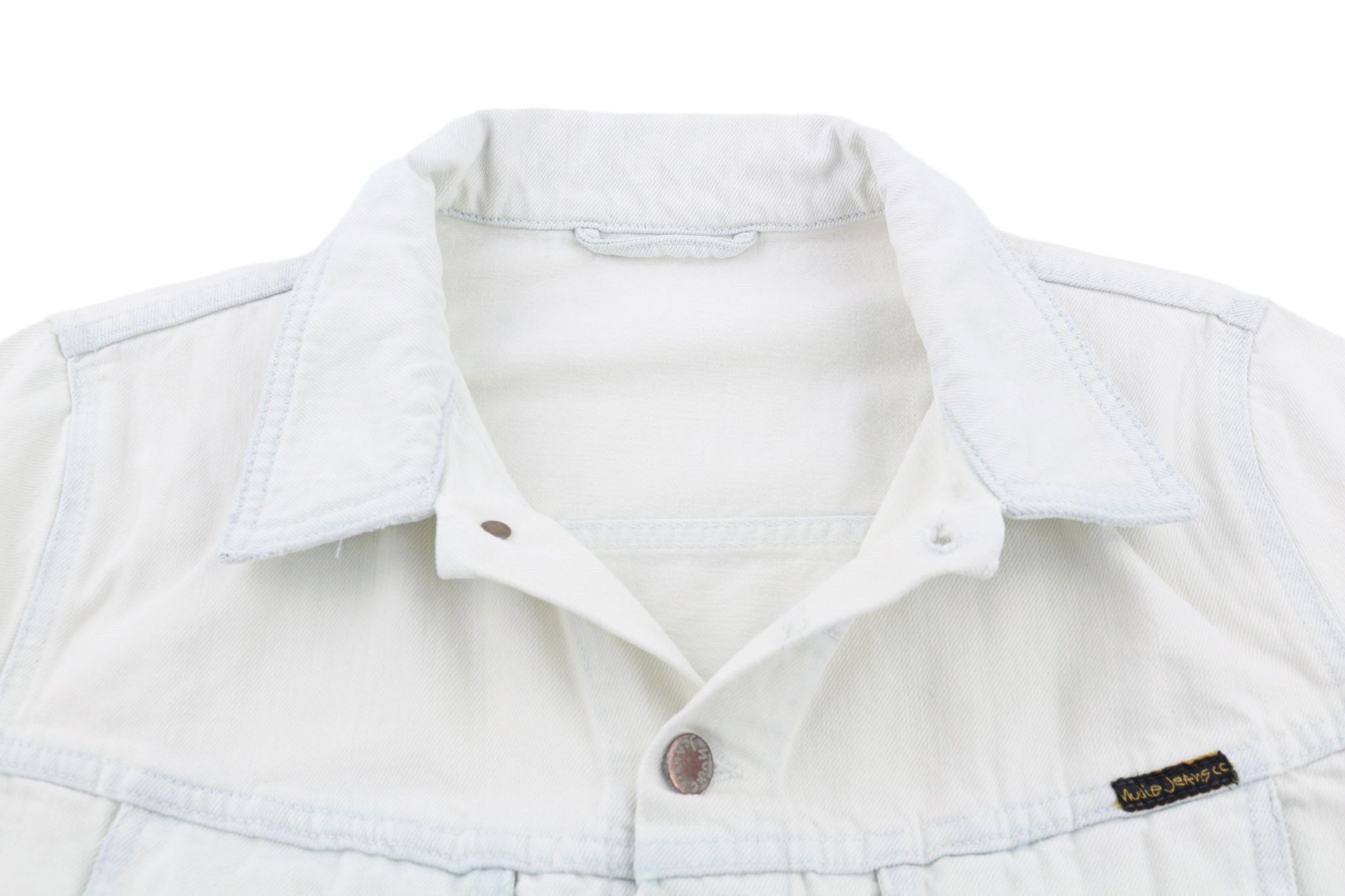Nudie Jeans TERRY M Bleach Light Denim Jacket 81032 Size US M / EU 48-50 / 2 - 4 Thumbnail