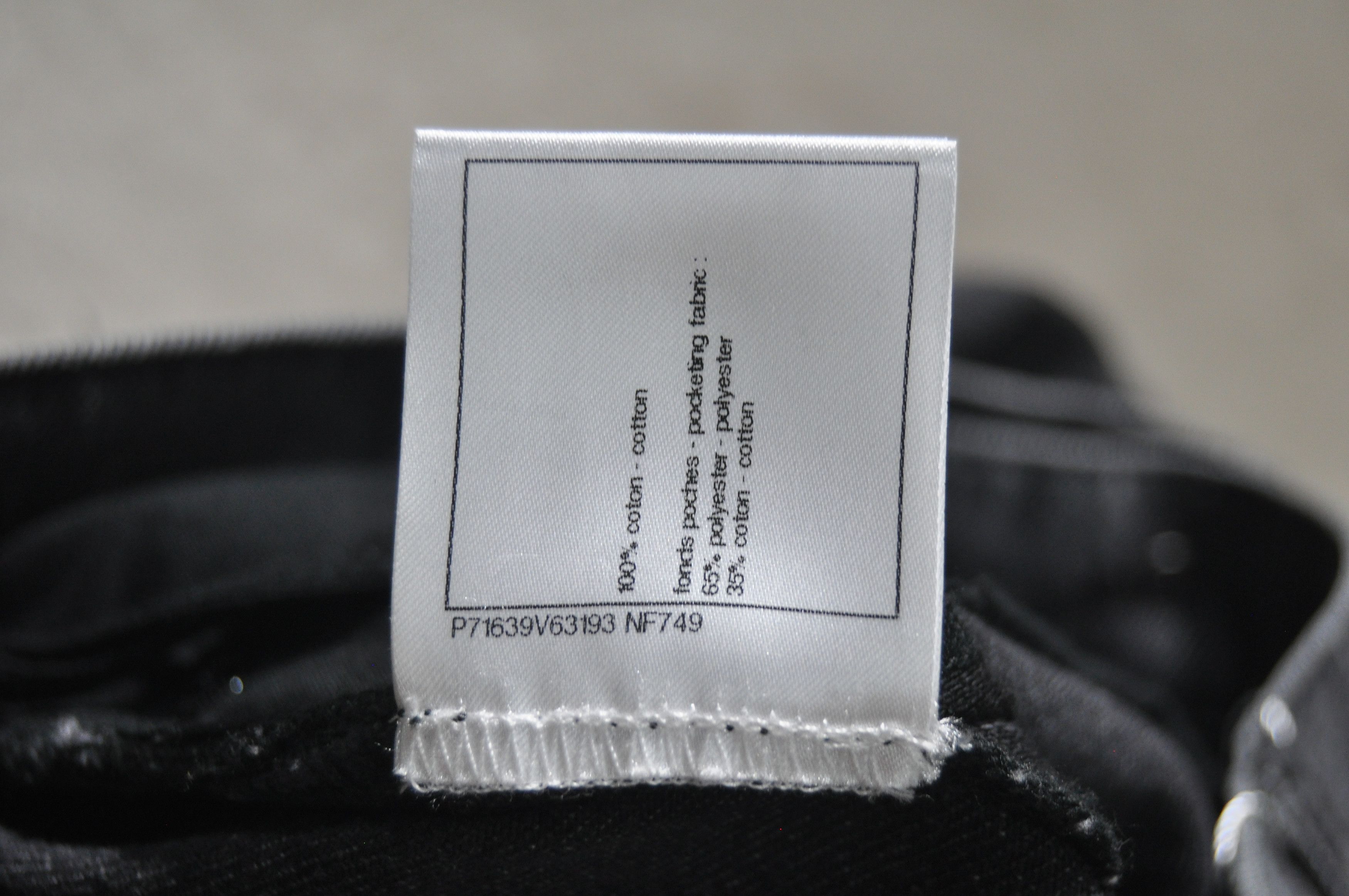 Chanel Chanel - F/W 21 - Silver CC Logo Denim Jean Size 28" / US 6 / IT 42 - 15 Thumbnail