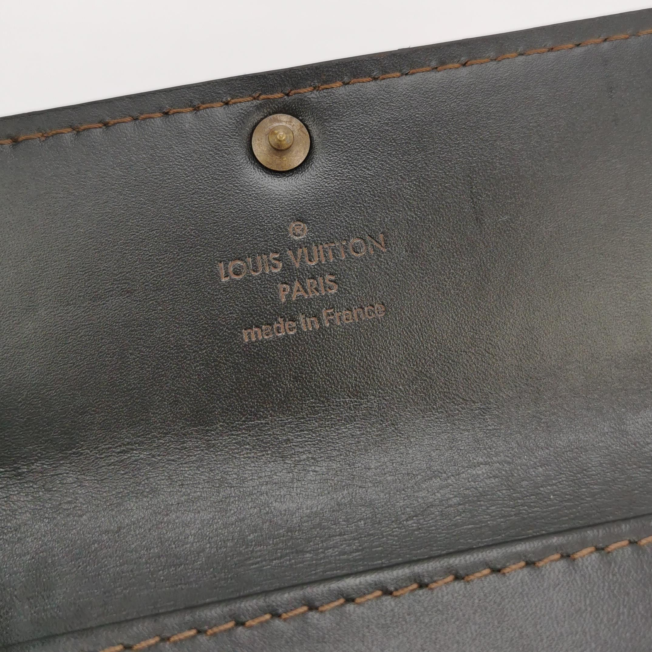 Louis Vuitton Louis Vuitton (LV) Cowhide Solid Color Embossed Logo Key Ba Size ONE SIZE - 6 Thumbnail